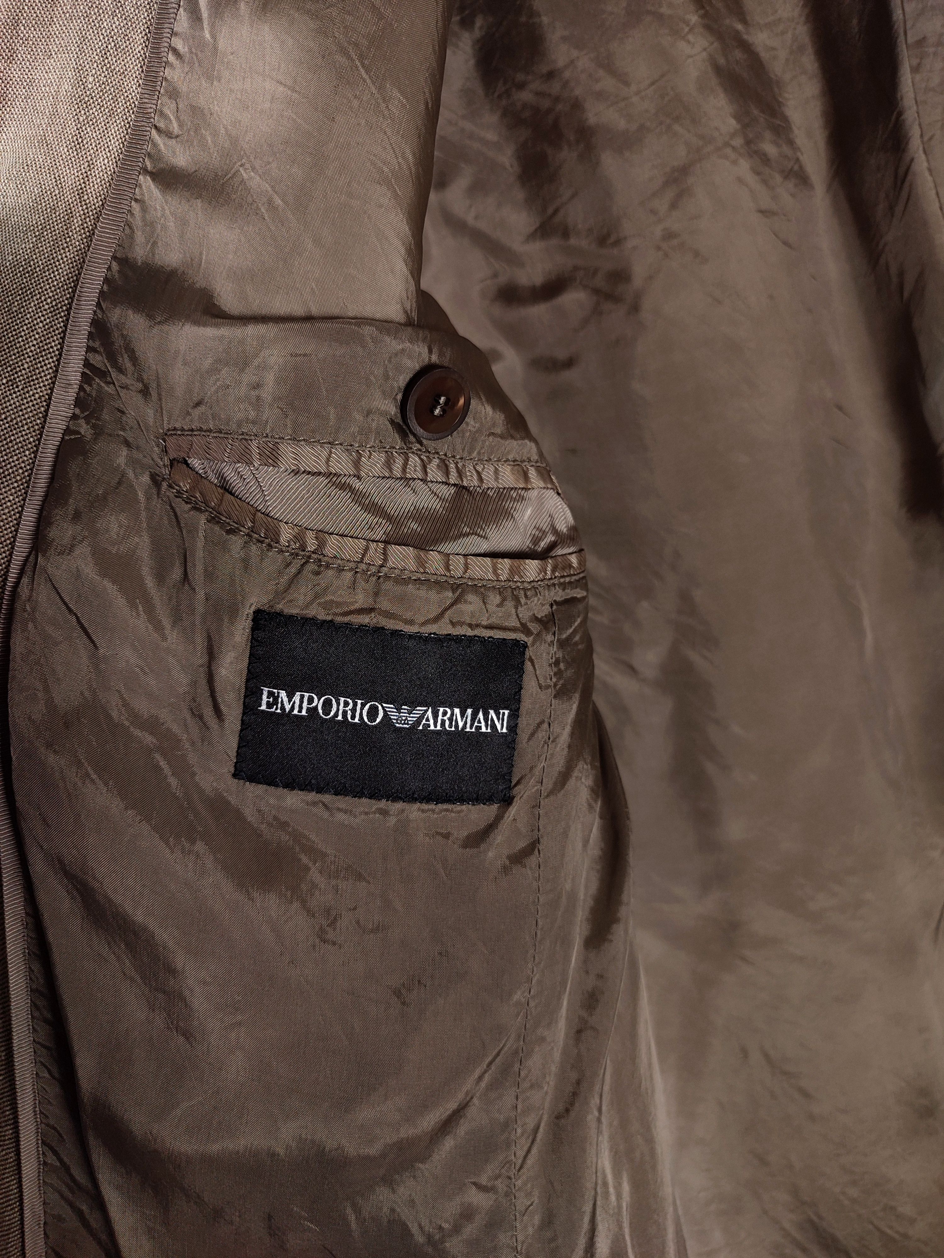 Emporio Armani Emporio Armani 2005 Oldschool Linen Blazer Size 50R - 16 Thumbnail