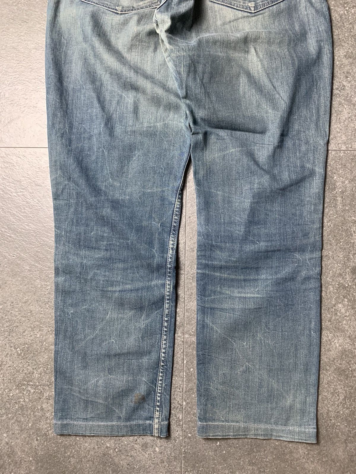 Levi's 2000s Levis Mud Wash Distressed Jeans Size US 28 / EU 44 - 14 Thumbnail