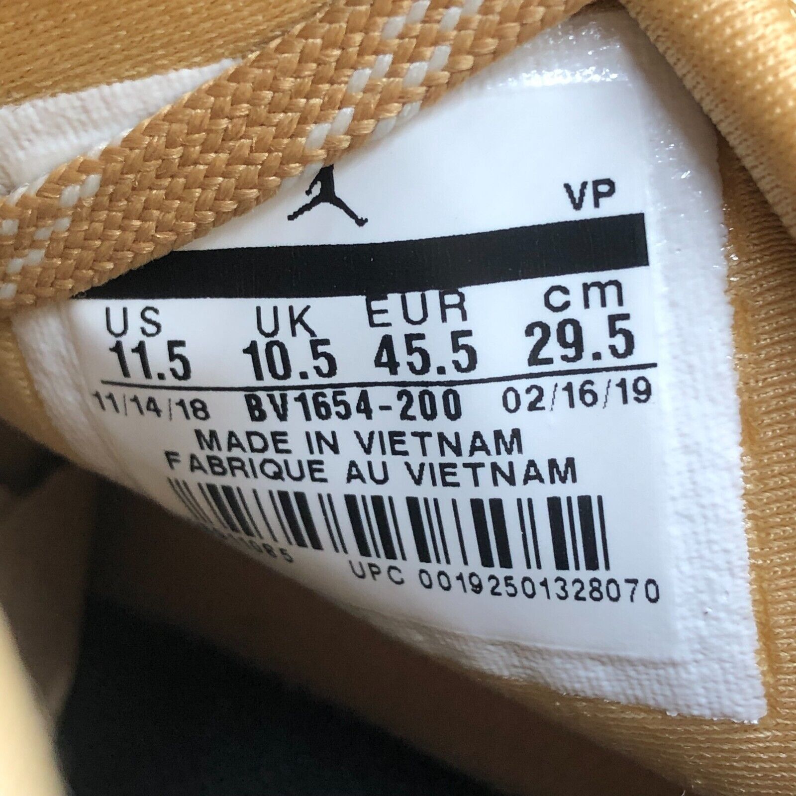 Jordan Brand Size 11.5 - Jordan Proto React Light Cream Size US 11.5 / EU 44-45 - 15 Thumbnail