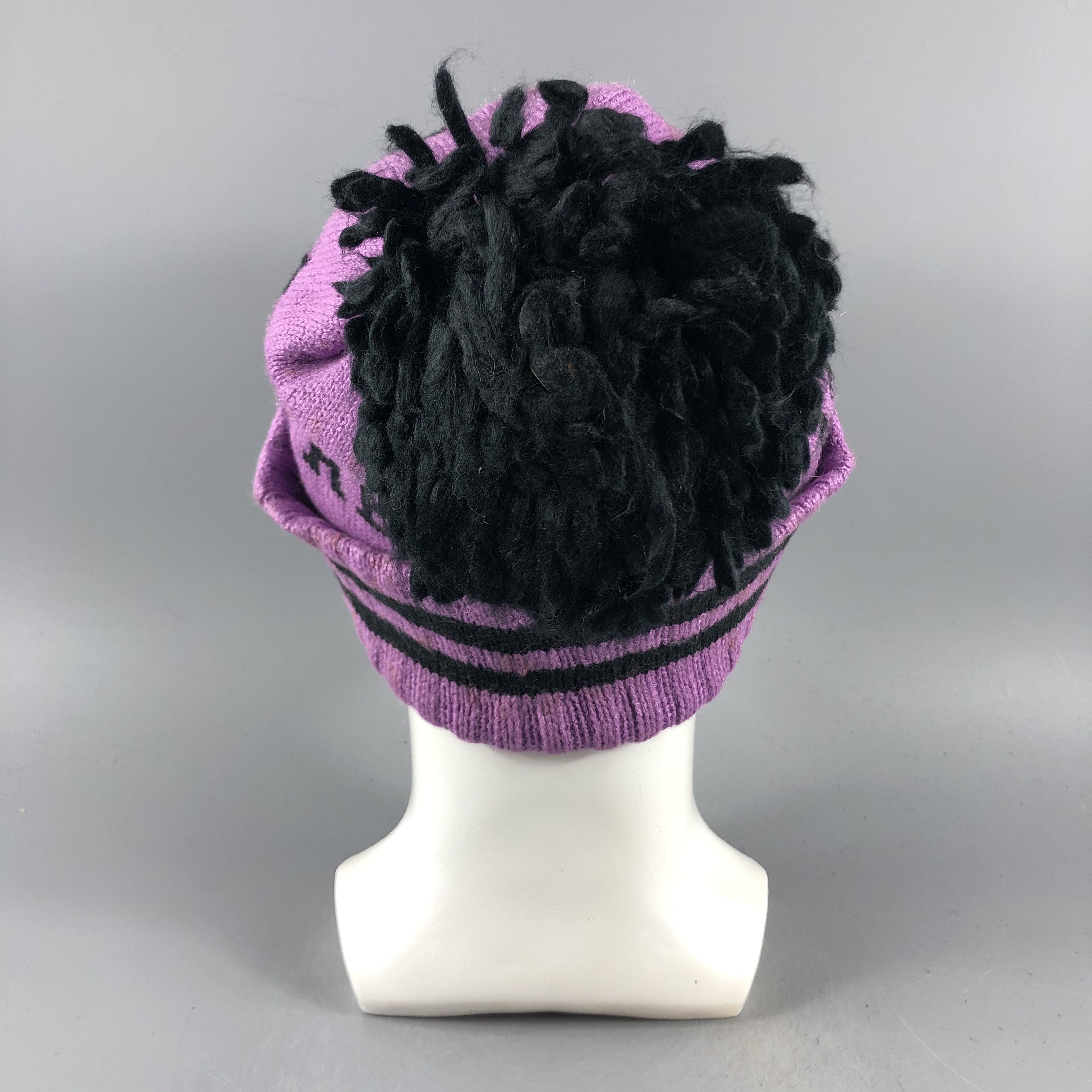 Japanese Brand × Vintage Wording Bobble Beanie Snow Hat Snow Cap -D545 Size ONE SIZE - 3 Thumbnail