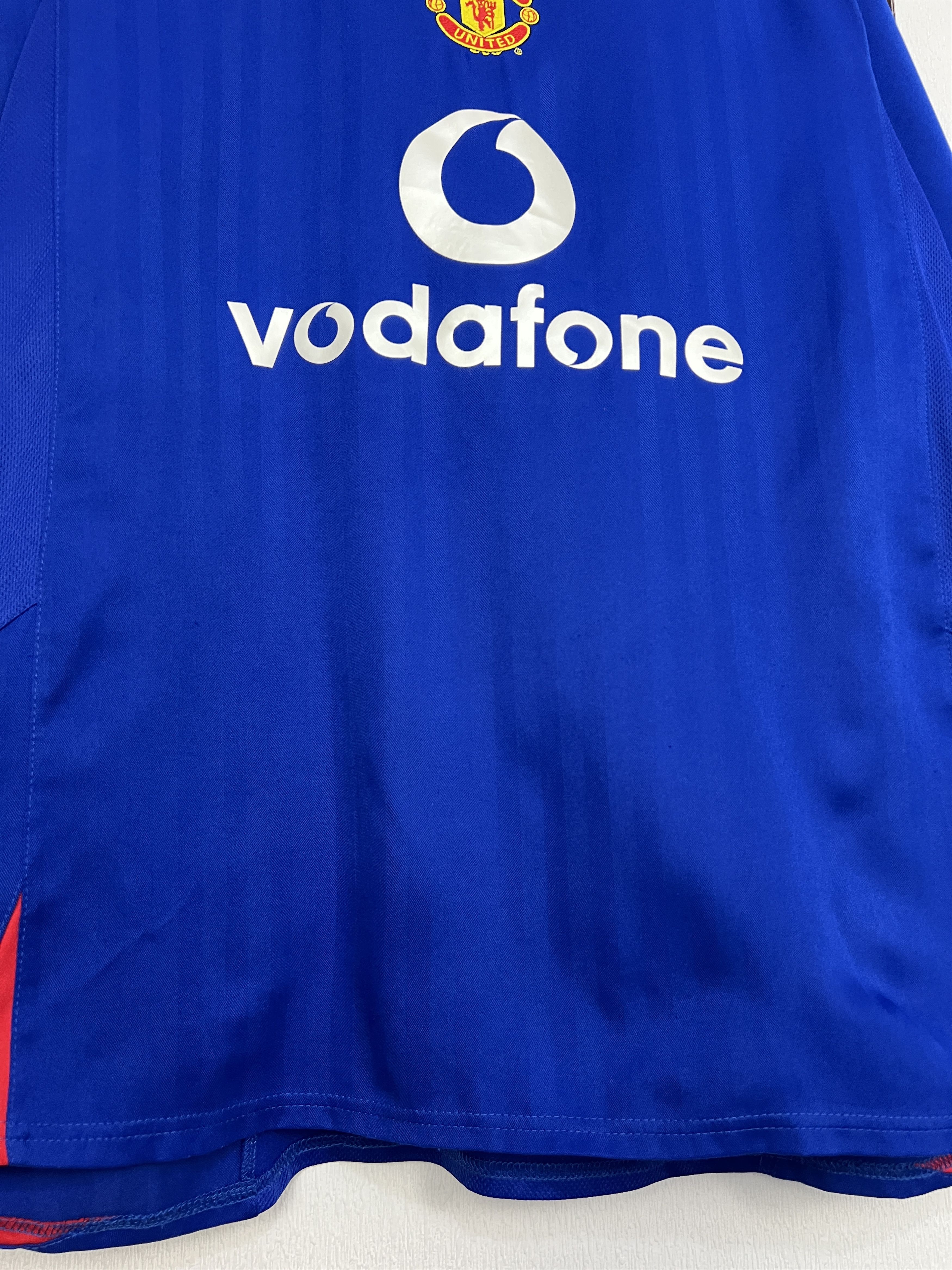 Nike Manchester United football shirt Soccer Long Sleeve Jersey Size US L / EU 52-54 / 3 - 5 Thumbnail