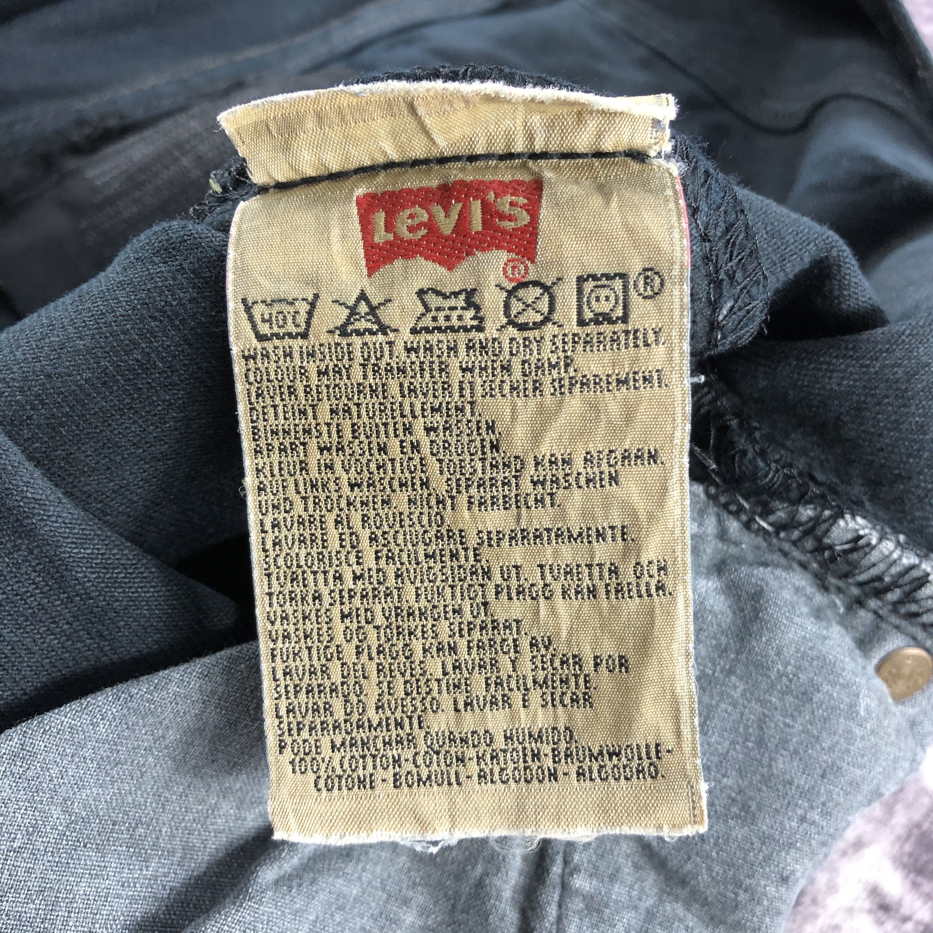 Levi's 90s Vintage Levis 501 Earth Tone Jeans-JM2603 Size US 34 / EU 50 - 16 Thumbnail
