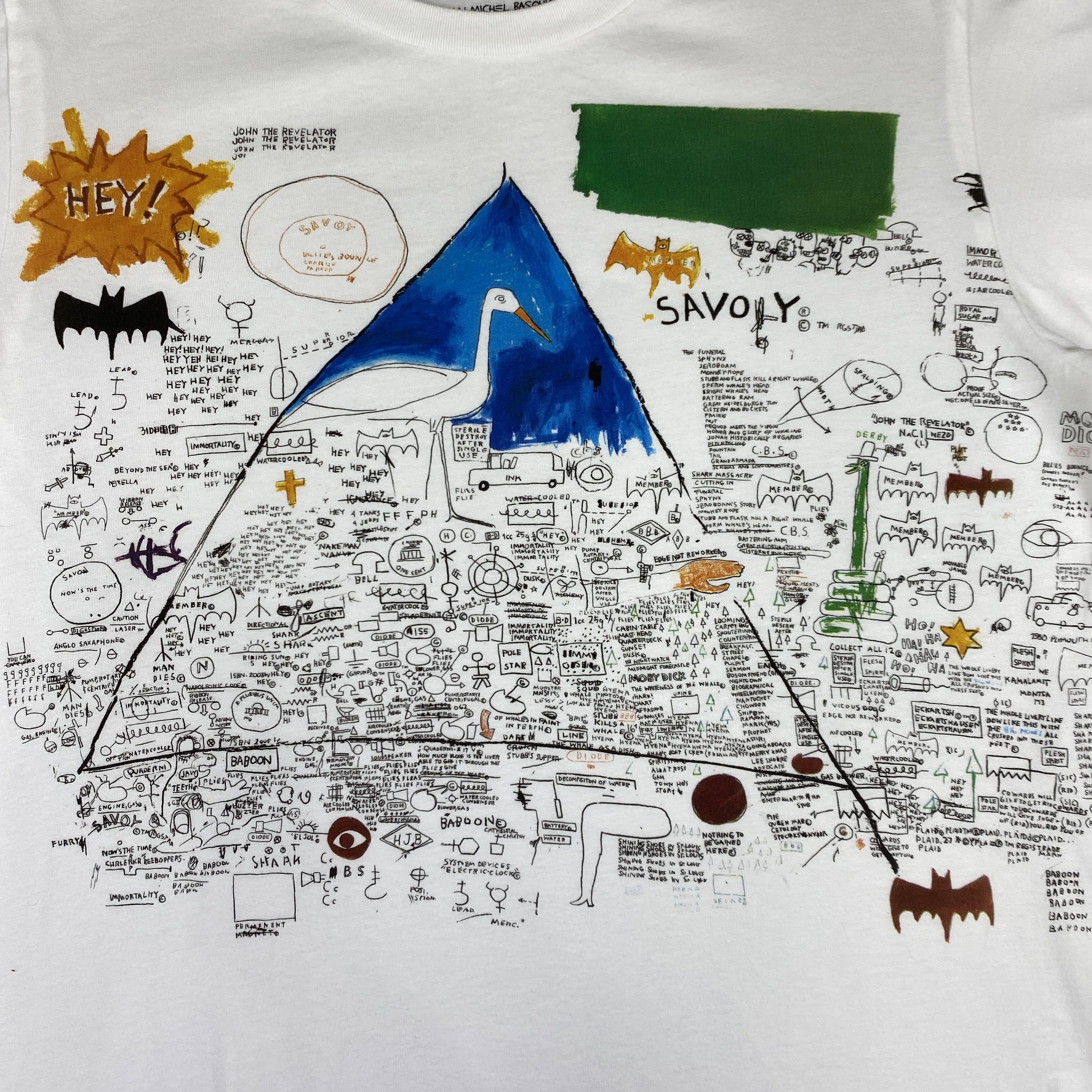 Japanese Brand JEAN MICHEL BASQUIAT X UNIQLO NICE DESIGN T-SHIRT - L063 Size US L / EU 52-54 / 3 - 3 Thumbnail