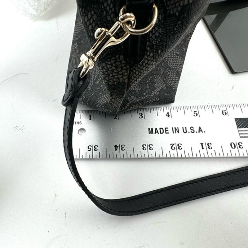 Valentino Valentino Garavani Black Lace Top Handle Bag Size ONE SIZE - 10 Thumbnail