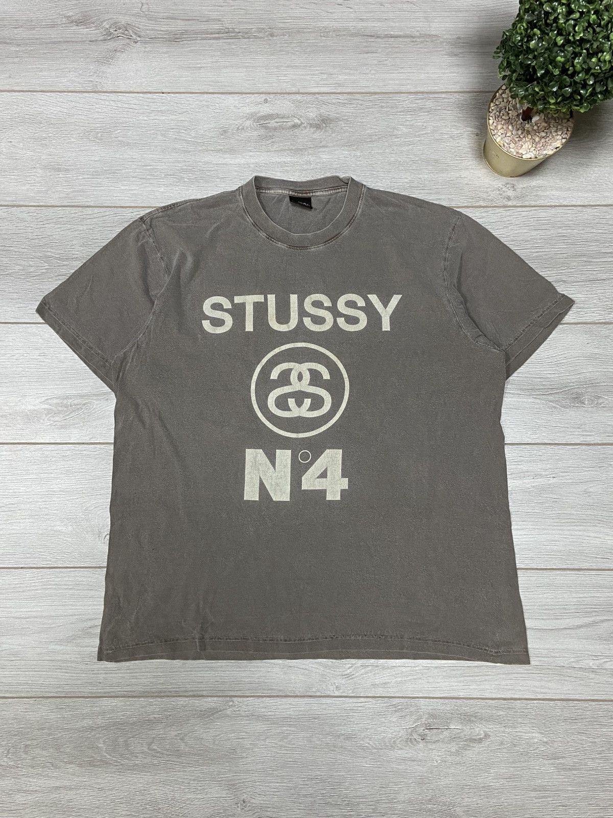 鬼フェード80s OLDSTUSSY BIG ASS GEAR DONKEY Stussy × Vintage 1990s Stussy Donkey Big Ass Gear Shirt