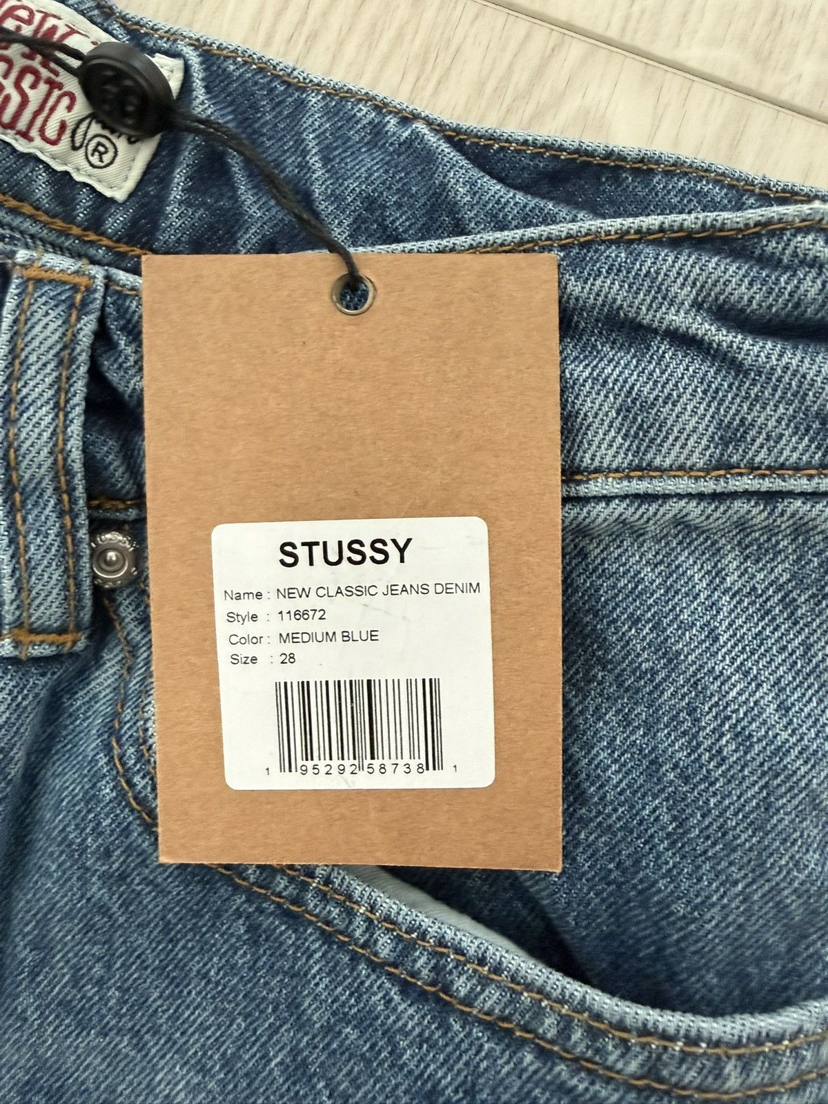 Stussy New Classic Jean Denim Size US 28 / EU 44 - 5 Thumbnail