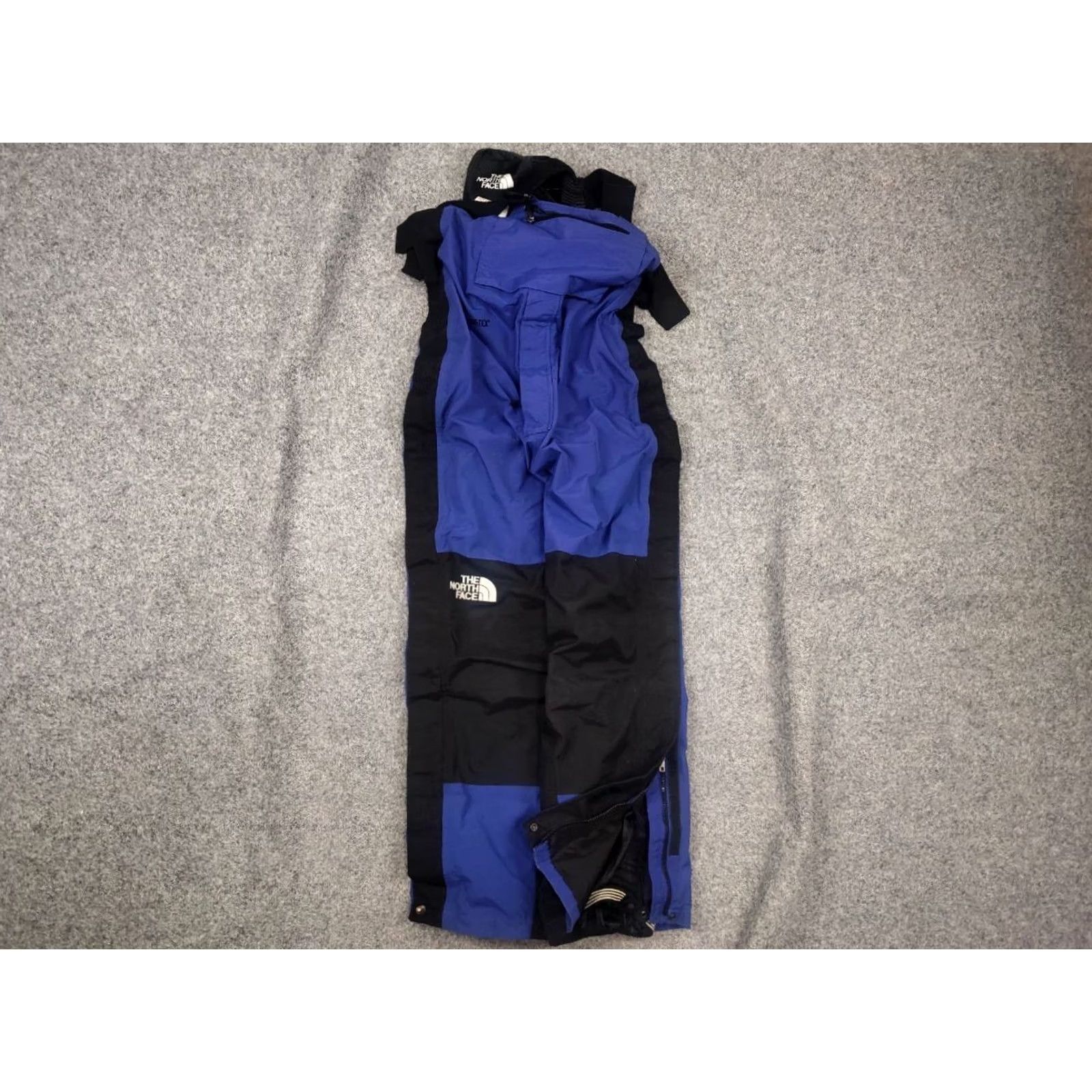 The North Face Vintage 90's The North Face Mountain Light Full Zip GORE-TEX Overall Pants Blue Size US 29 - 2 Thumbnail