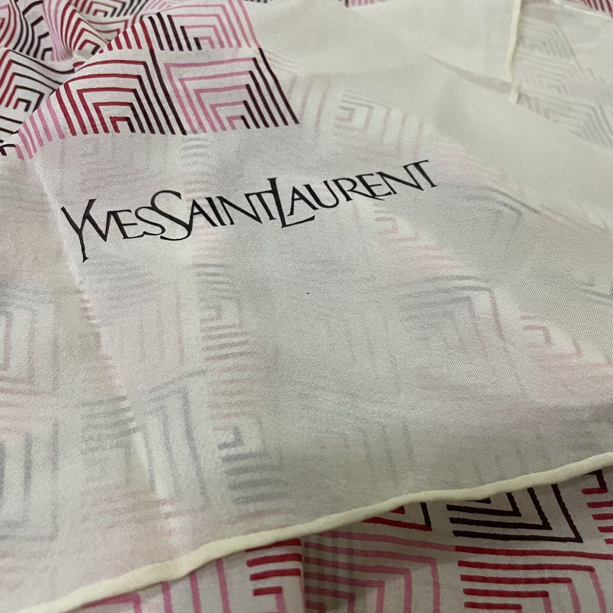 Yves Saint Laurent ysl silk scarf Size ONE SIZE - 2 Thumbnail
