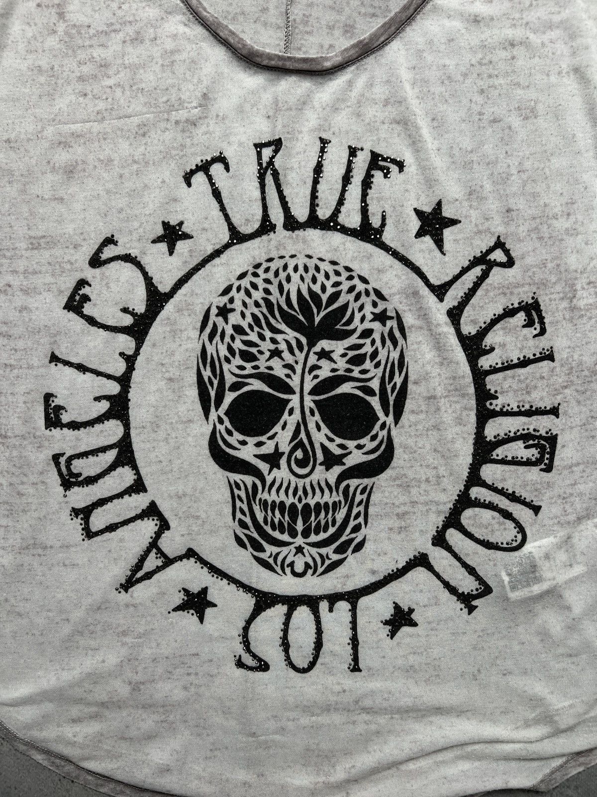 True Religion True Religion Skull Los Angeles USA T Shirt Big Logo Y2k Rap Size S / US 4 / IT 40 - 5 Thumbnail