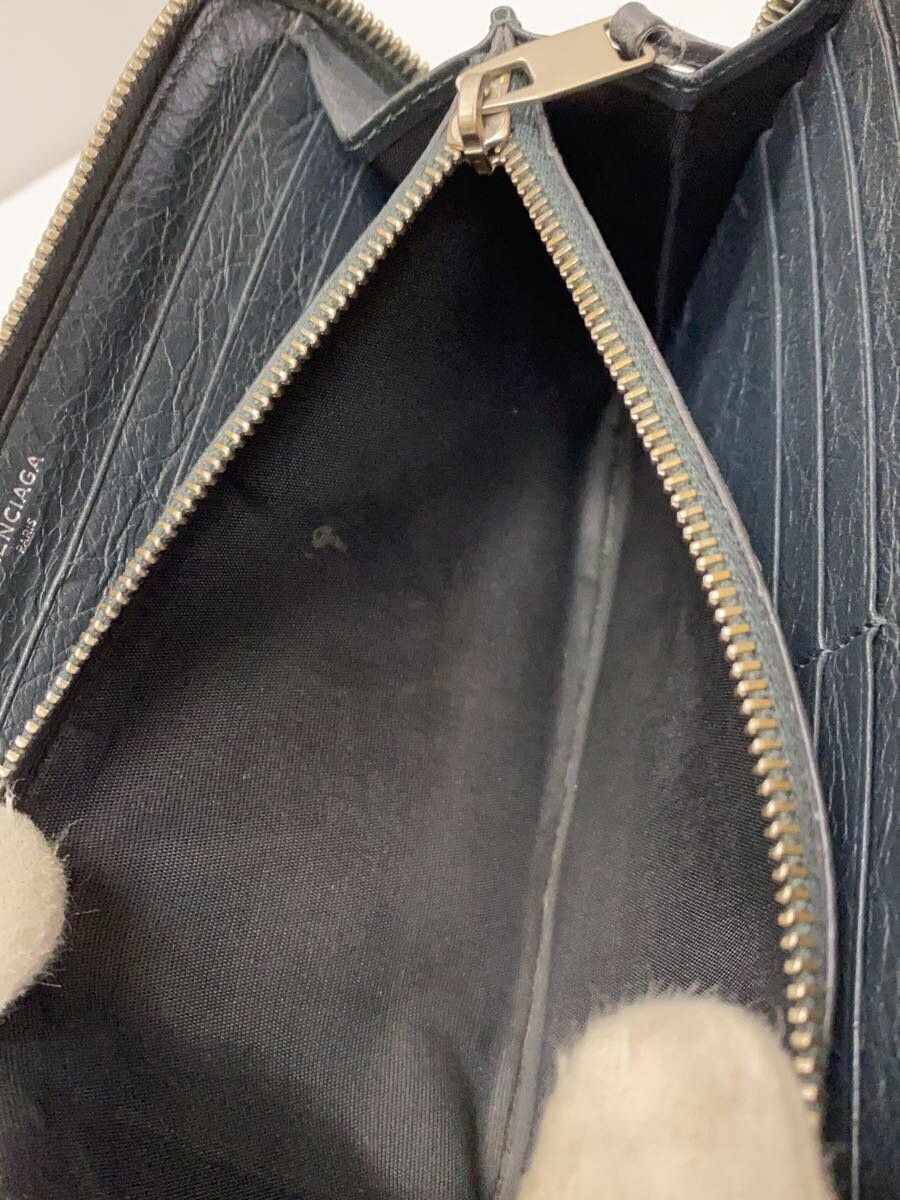 Balenciaga Balenciaga Leather Long Wallet Black Size ONE SIZE - 5 Thumbnail