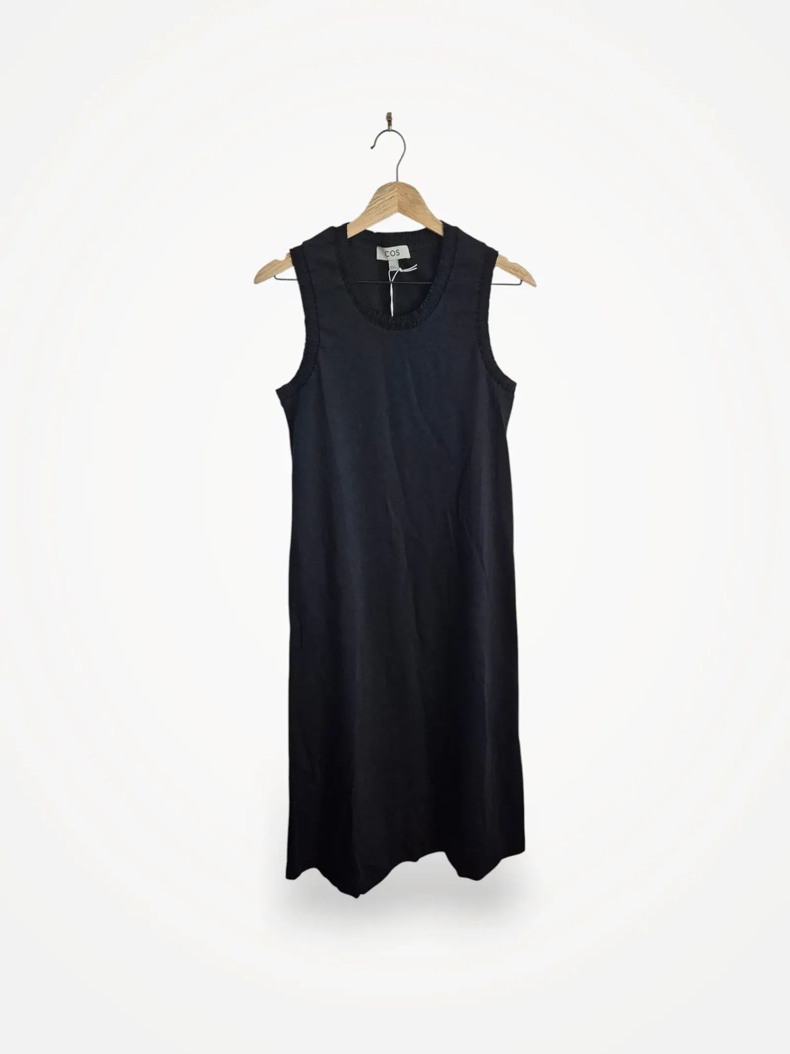 Cos Cos MIDIKLÄNNING I BOMULL MED VOLANGER Dress Size XS / US 0-2 / IT 36-38 - 1 Thumbnail
