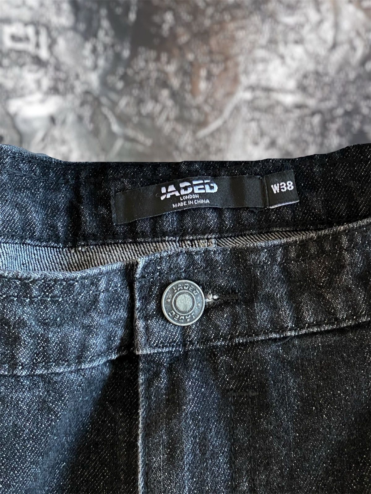 Jaded London Jaded London Vintage Y2K Jeans – W38 – Unique Pocket Design Size US 38 / EU 54 - 3 Thumbnail