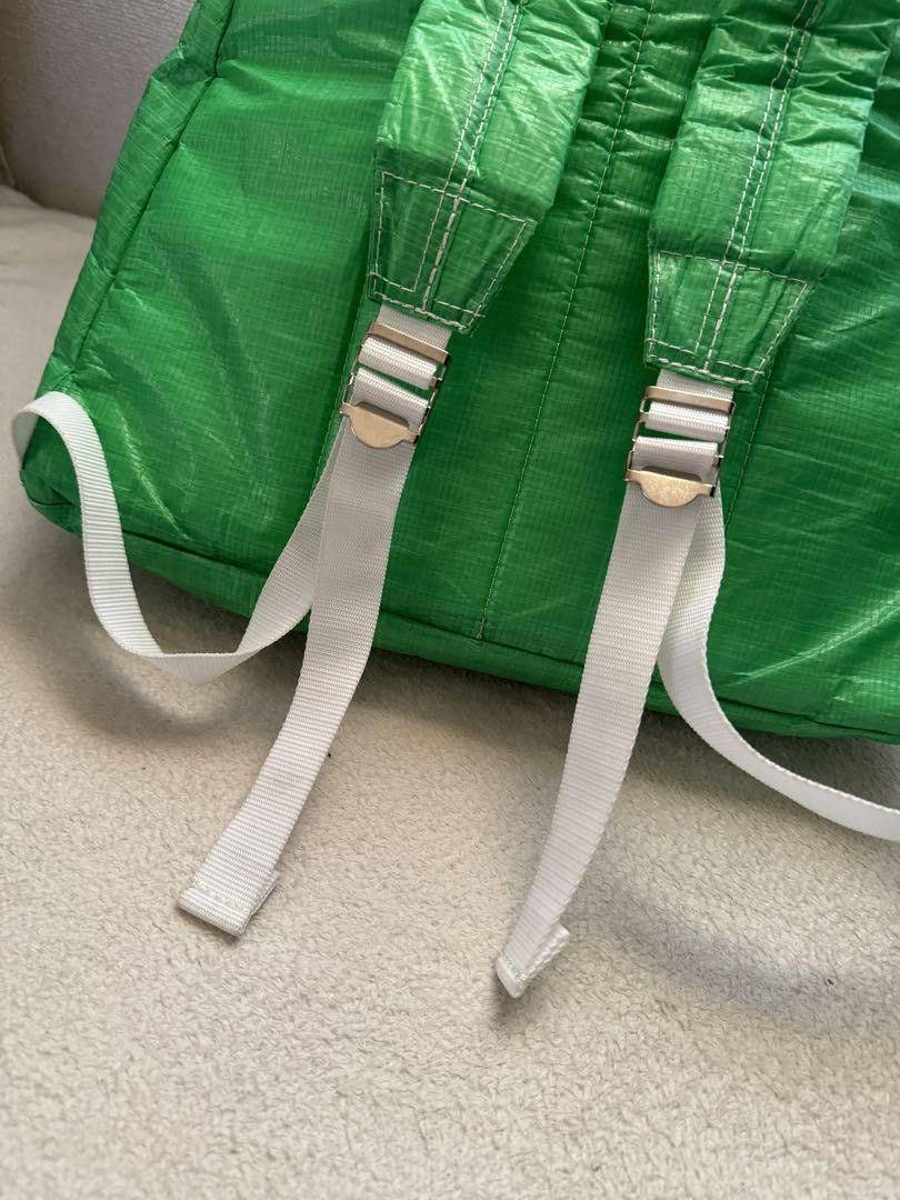 Comme des Garcons COMME des GARCONS Backpack Green Polyethylene One Size Size ONE SIZE - 5 Thumbnail