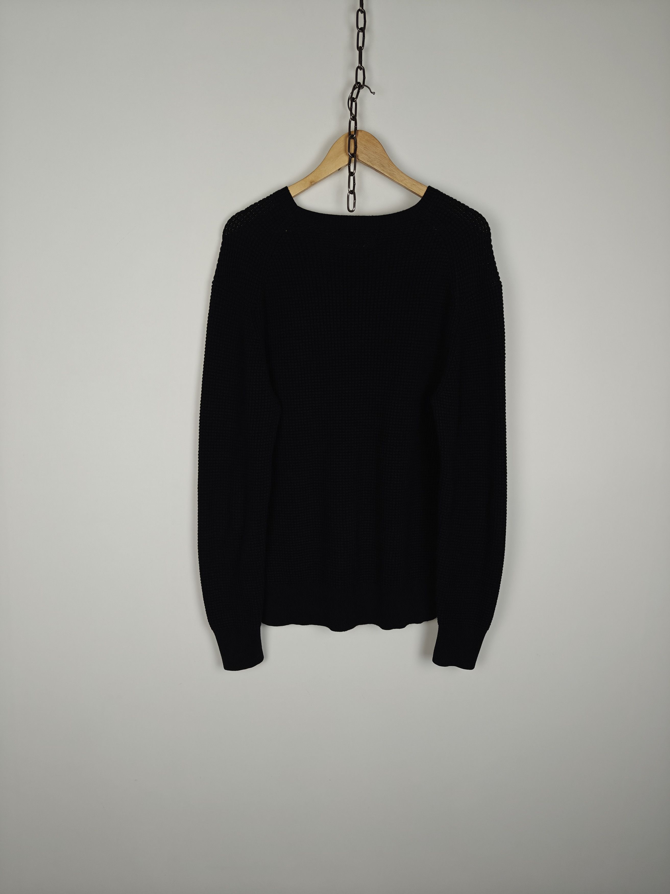 Allsaints Allsaints Knit Sweater Wells Crewneck Pullover Black size M Size US M / EU 48-50 / 2 - 7 Thumbnail