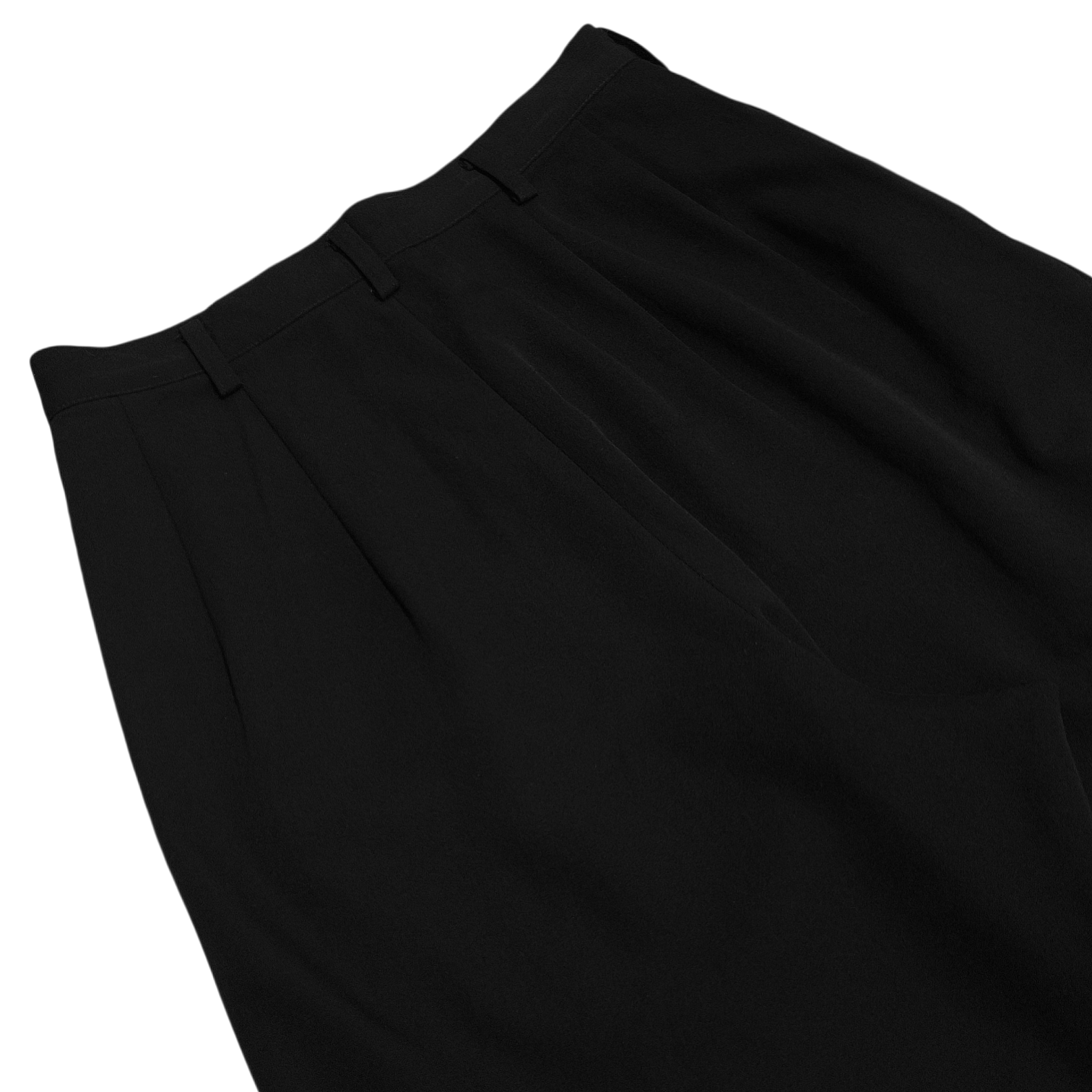 Y's Y's Yohji Yamamoto Wide Pleated Wool Trousers Size 27" / US 4 / IT 40 - 3 Thumbnail