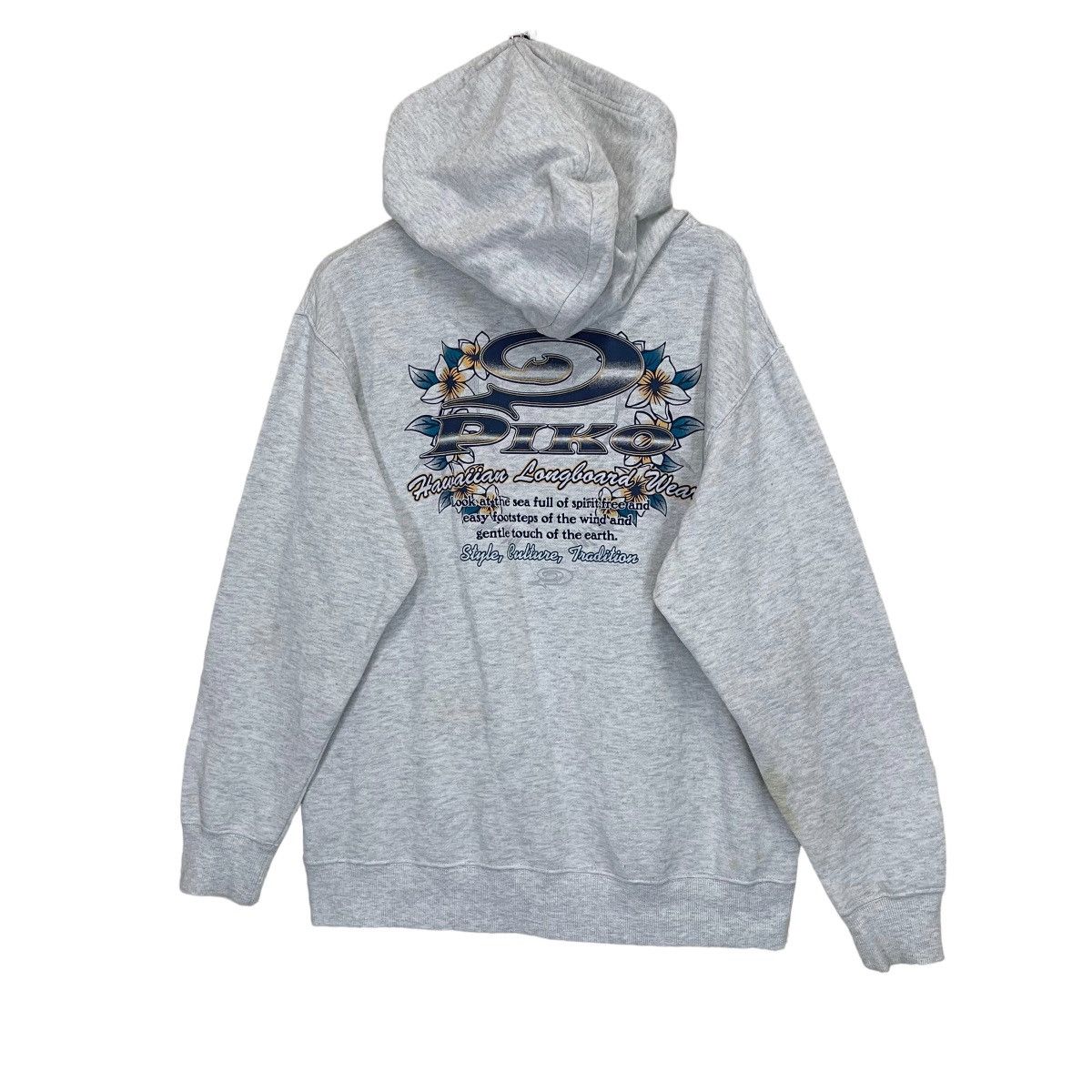 Billabong × Japanese Brand Vintage Piko Surf Hawaiian Longboard Wear Pullover Hoodies Size US L / EU 52-54 / 3 - 3 Thumbnail