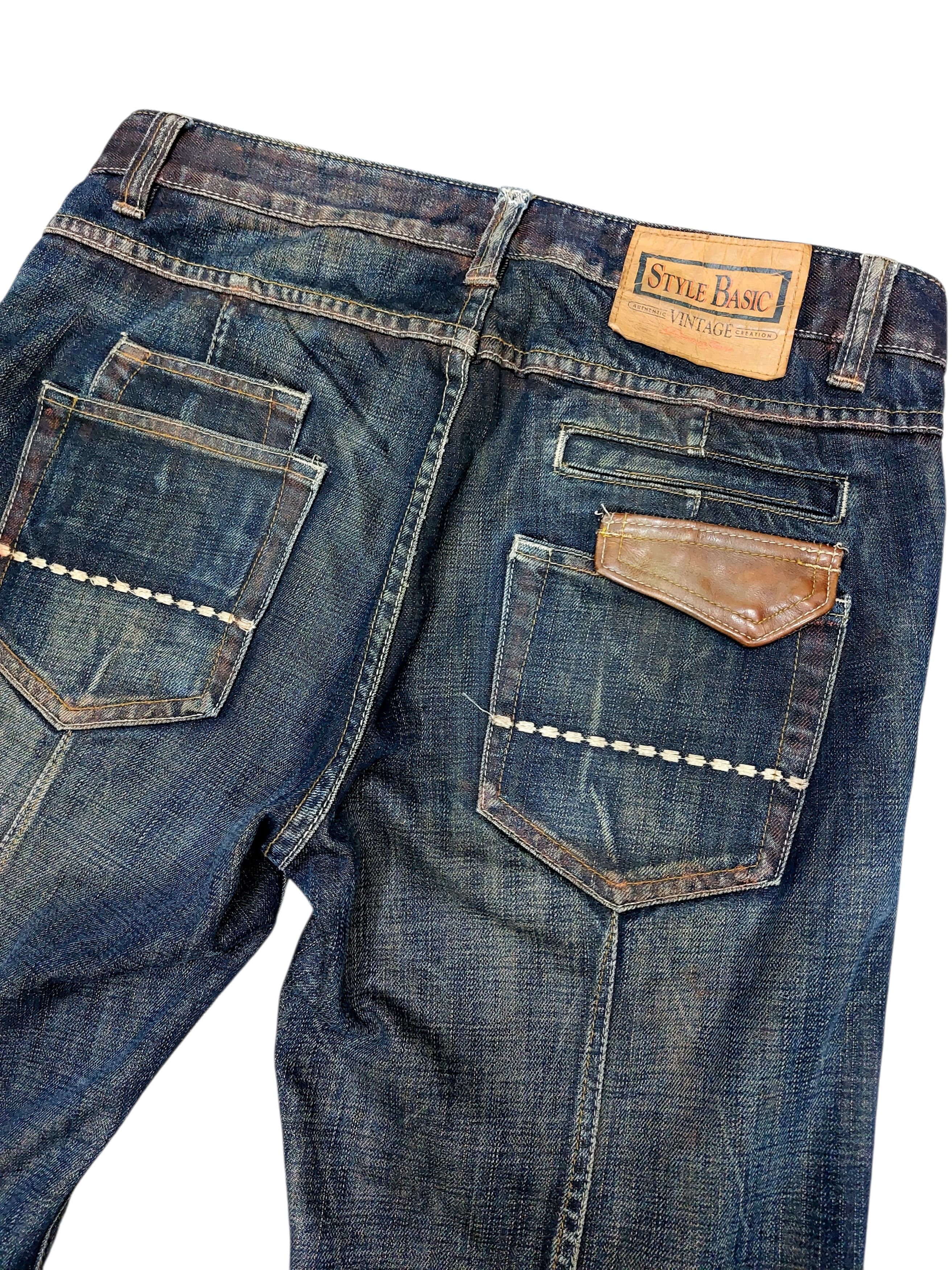 Mr. Gentleman 🔥Punk Whiskers Vintage Basic Style Tornado Mart Inspire Size US 33 - 10 Thumbnail