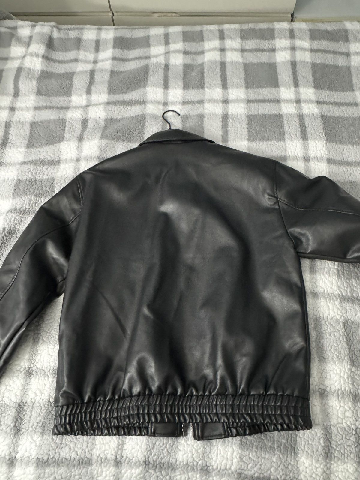 Pull & Bear Pull & Bear Black Faux Leather Jacket - L Size US L / EU 52-54 / 3 - 2 Thumbnail