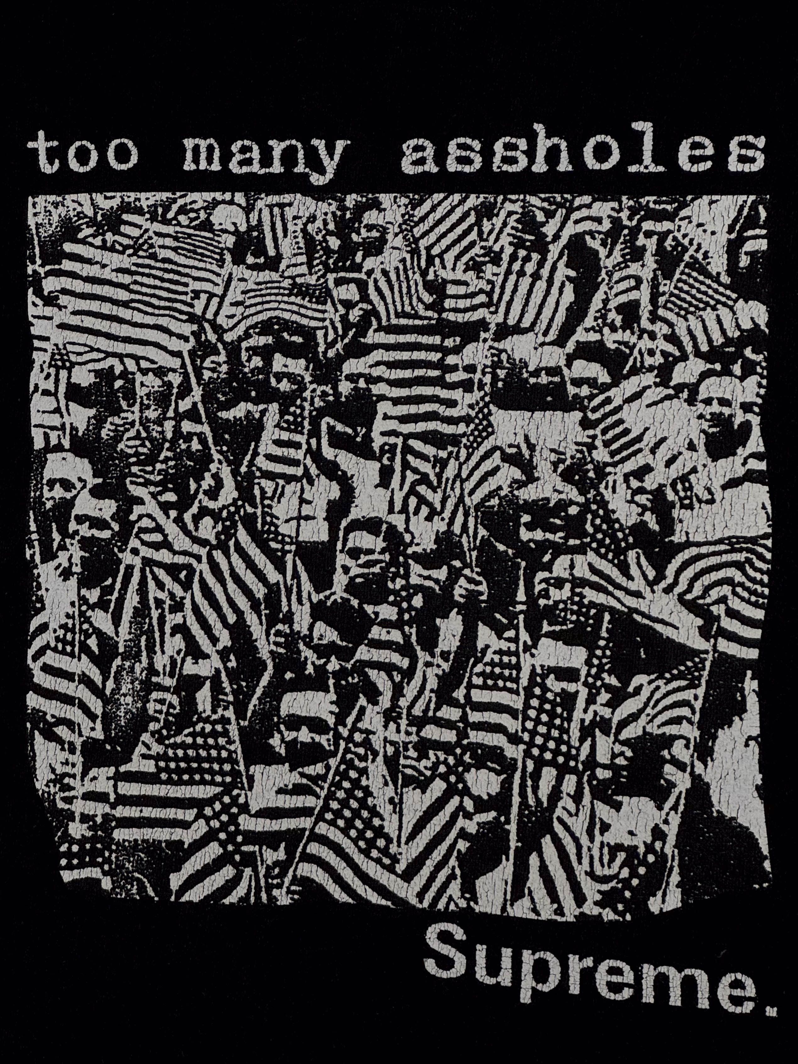 Supreme “Too Many Assholes” SS22 Size US L / EU 52-54 / 3 - 5 Thumbnail