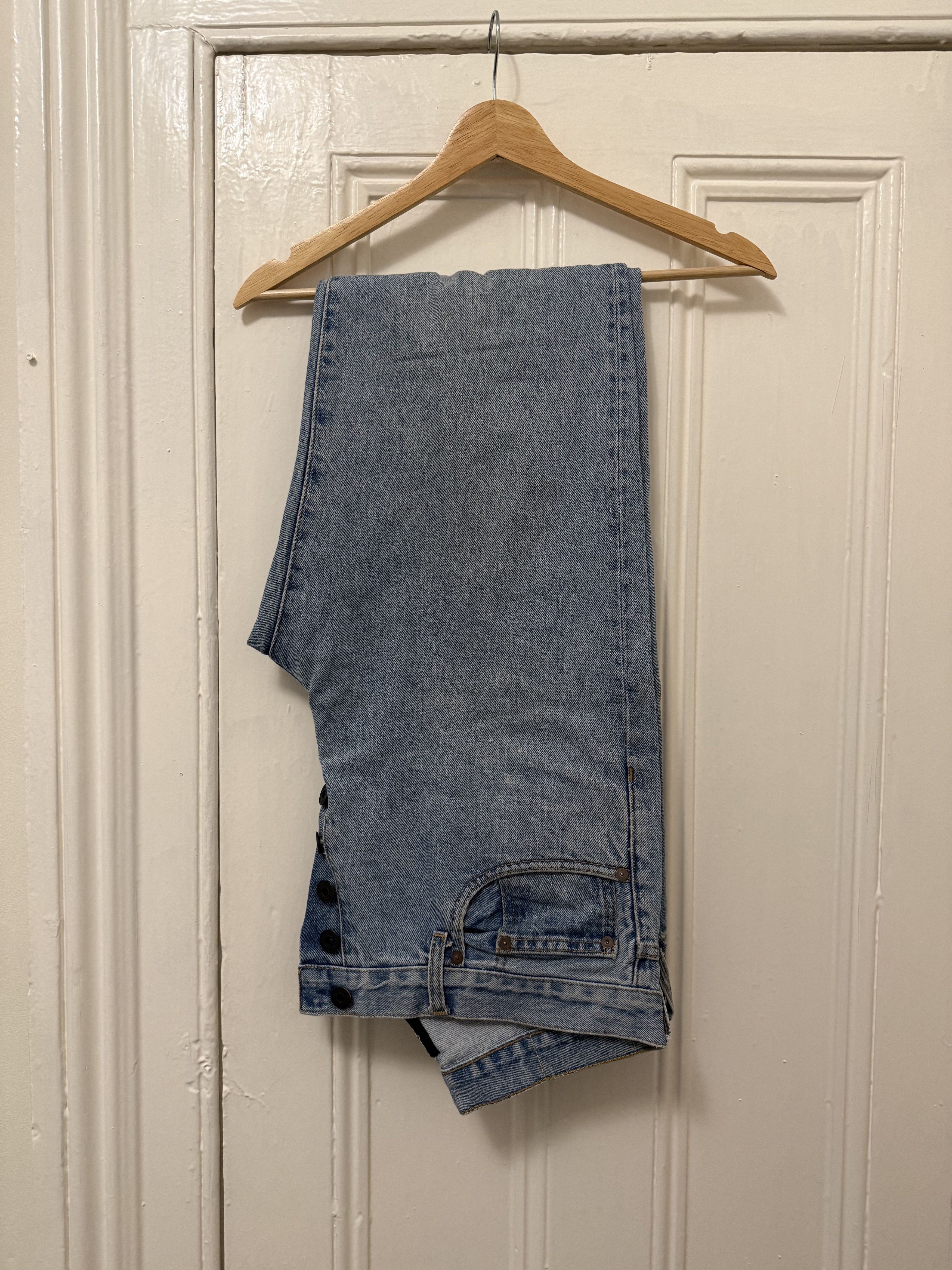 Brain Dead Brain Dead Blue Jeans Size US 32 / EU 48 - 3 Thumbnail