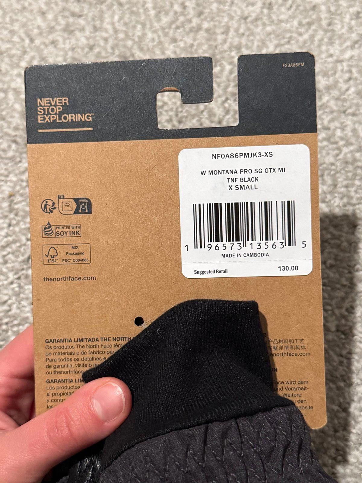 The North Face Women’s The North Face Montana Pro GTX Mitt Size XS GORE-TEX Size ONE SIZE - 5 Thumbnail