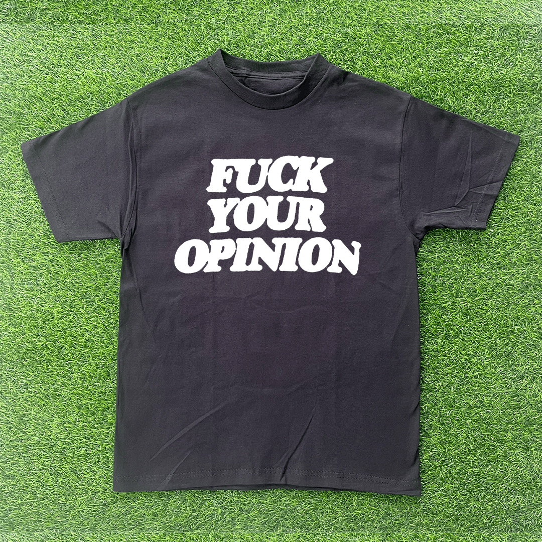 Vintage F YOUR OPINON TSHIRT Size US S / EU 44-46 / 1 - 1 Preview