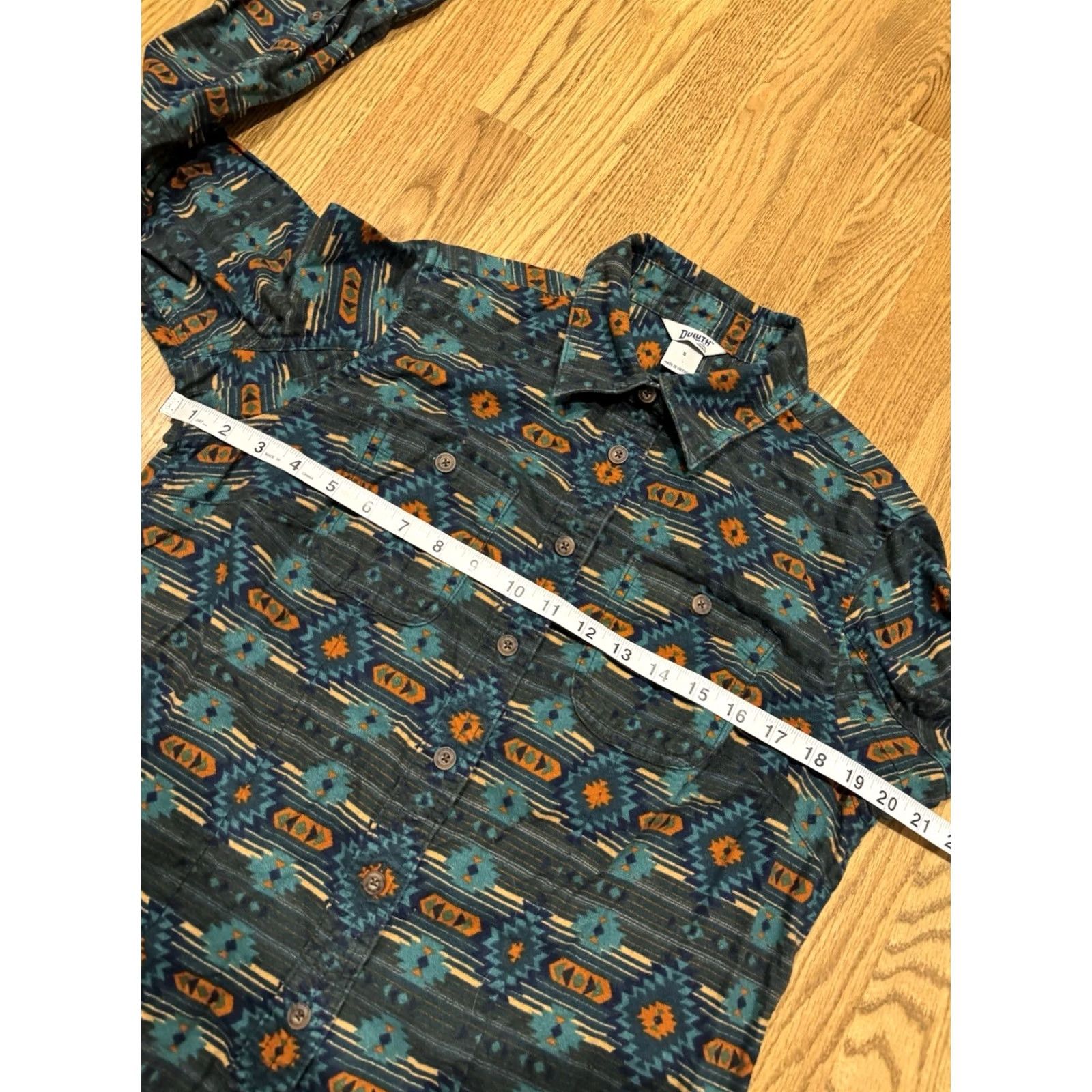 Duluth Trading Company Duluth Trading Shirt Womens S Aztec Southwestern Print Button Flannel Women Size S / US 4 / IT 40 - 3 Thumbnail