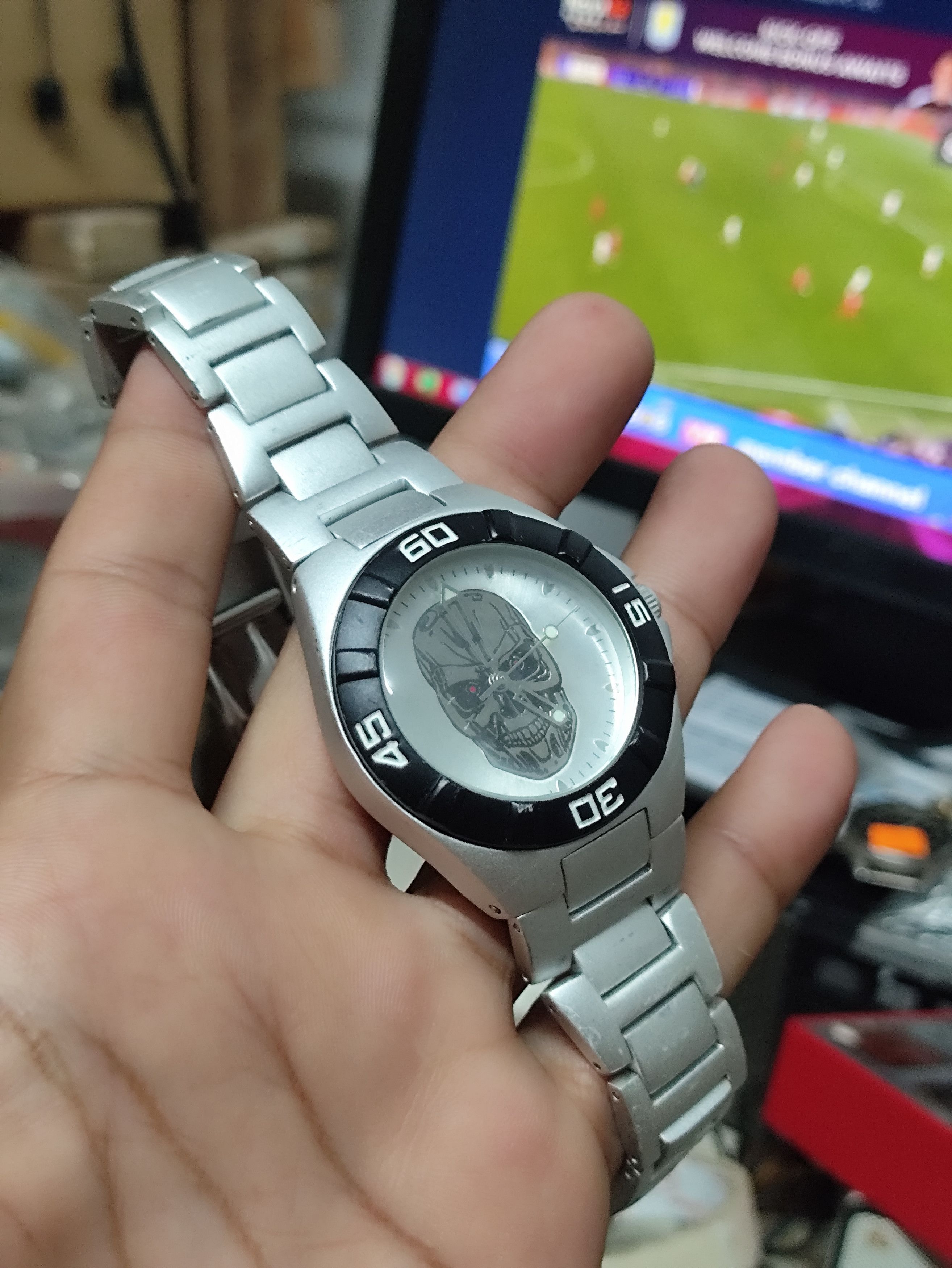 Japanese Brand TERMINATOR BY UNIVERSAL STUDIOS JAPAN (T2-3D) VINTAGE WATCH Size ONE SIZE - 9 Thumbnail