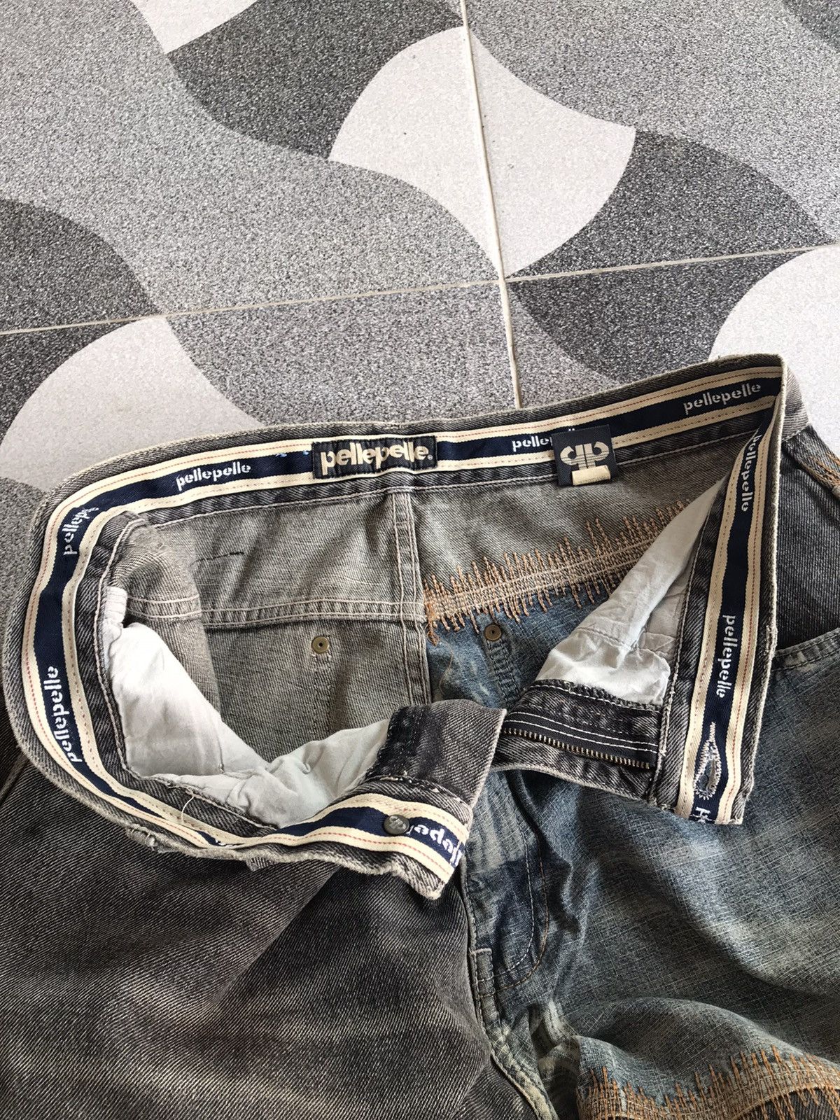 Pelle Pelle Vintage Pelle pelle baggy jeans Size US 34 / EU 50 - 9 Thumbnail