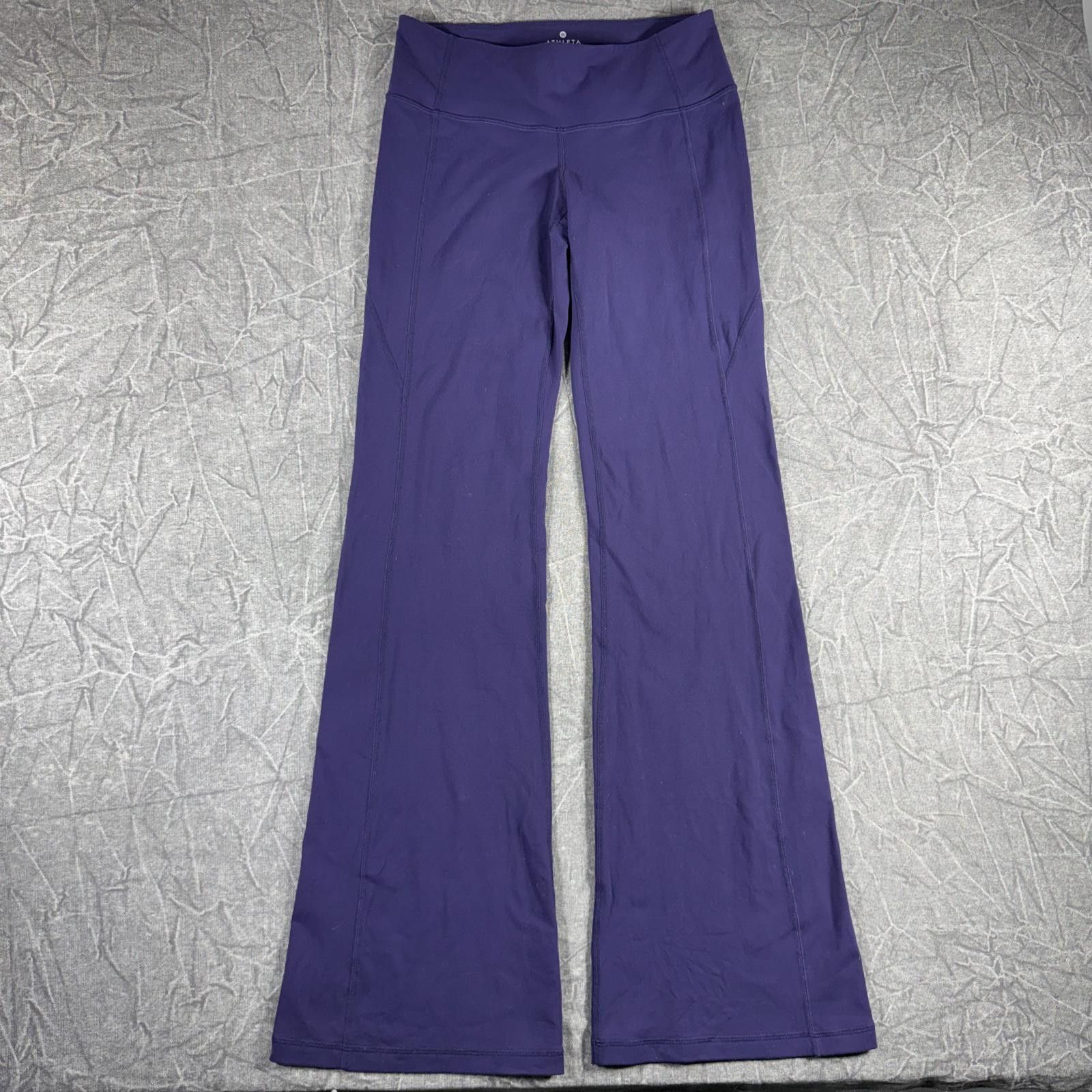 Other Athleta Leggings S Purple Revelation flared yoga pants Size 28" / US 6 / IT 42 - 1 Thumbnail