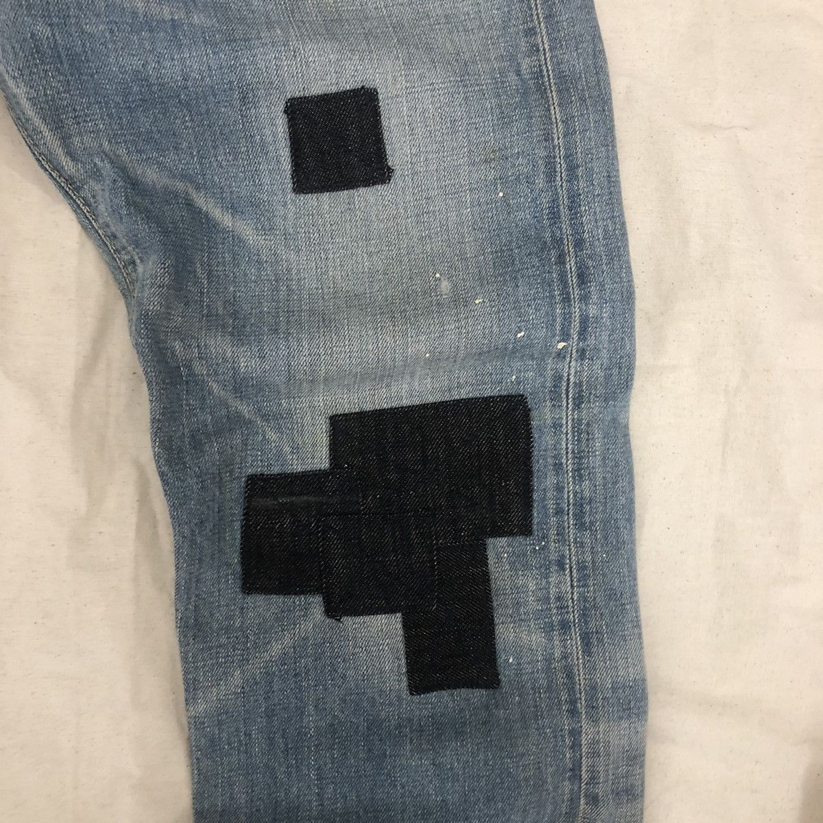 Edwin × Japanese Brand EDWIN 505ZX SELVEDGE DENIM Size US 33 - 4 Thumbnail