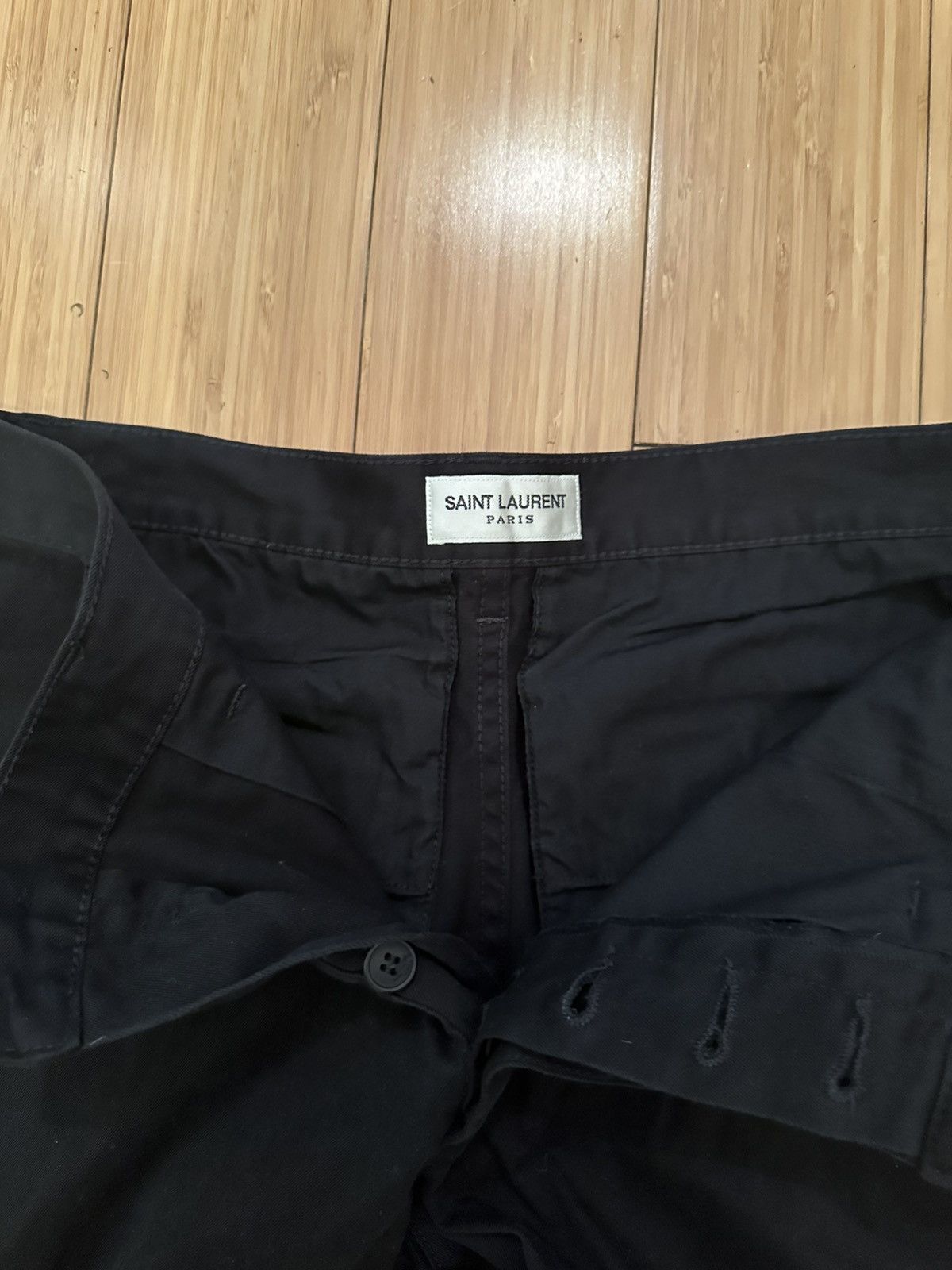 Saint Laurent Paris Hedi Slimane Saint Laurent Paris Slim Fit Trousers Size US 30 / EU 46 - 2 Thumbnail
