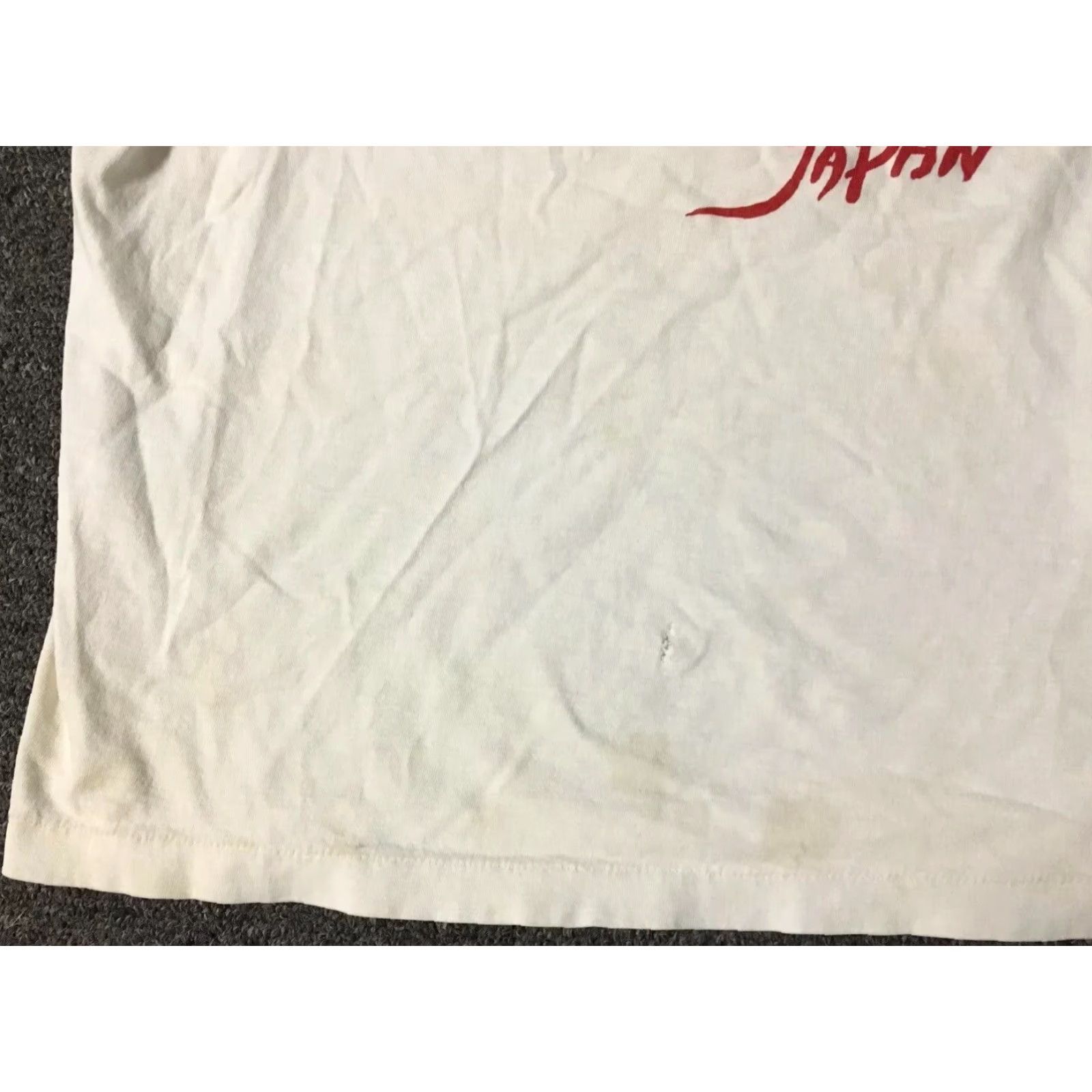 Vintage VINTAGE Ninja Shirt Women S White 90s Japan Faded Distressed Single Stitch Warrior Warrior Shirt 90s Japan Ninja faded distressed S White Women Size S / US 4 / IT 40 - 4 Thumbnail