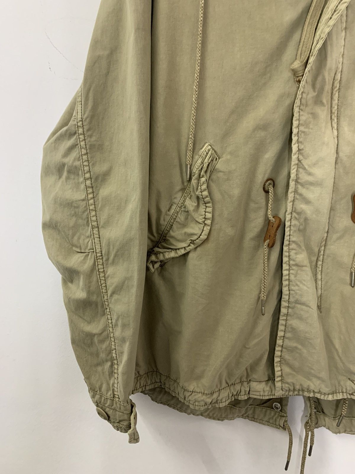 Hysteric Glamour Japanese Brand G.O.A Military Cropped Fishtail Parka Size US M / EU 48-50 / 2 - 3 Thumbnail