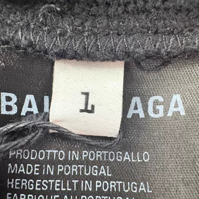 Balenciaga Balenciaga Female Celebrity Poster Washed Black Hoodie Size US S / EU 44-46 / 1 - 5 Thumbnail