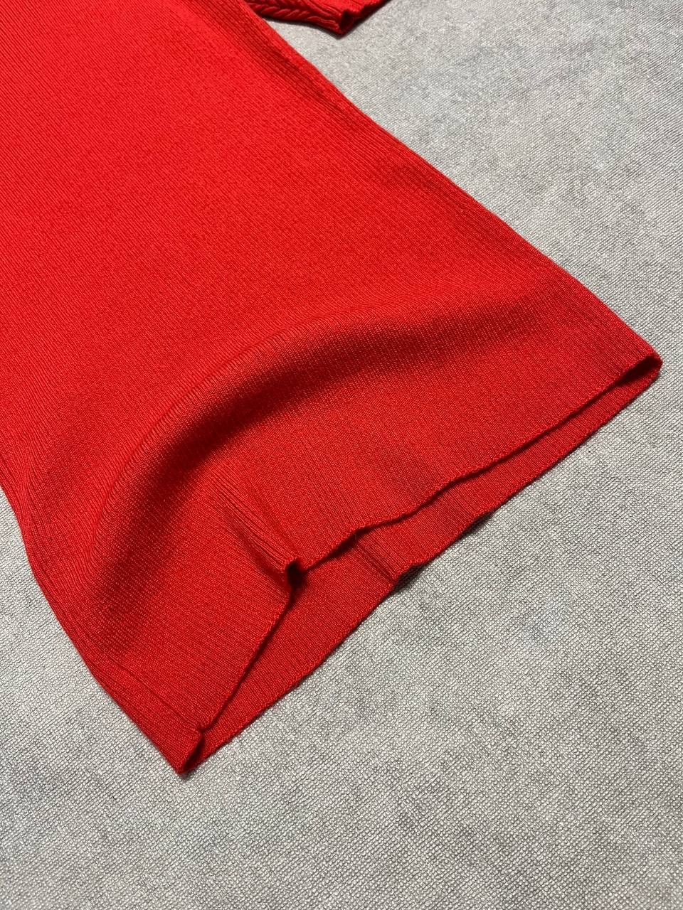 Sandro Sandro Paris Women`s Red Knit Sweater Tops Size 1 Size S / US 4 / IT 40 - 11 Thumbnail