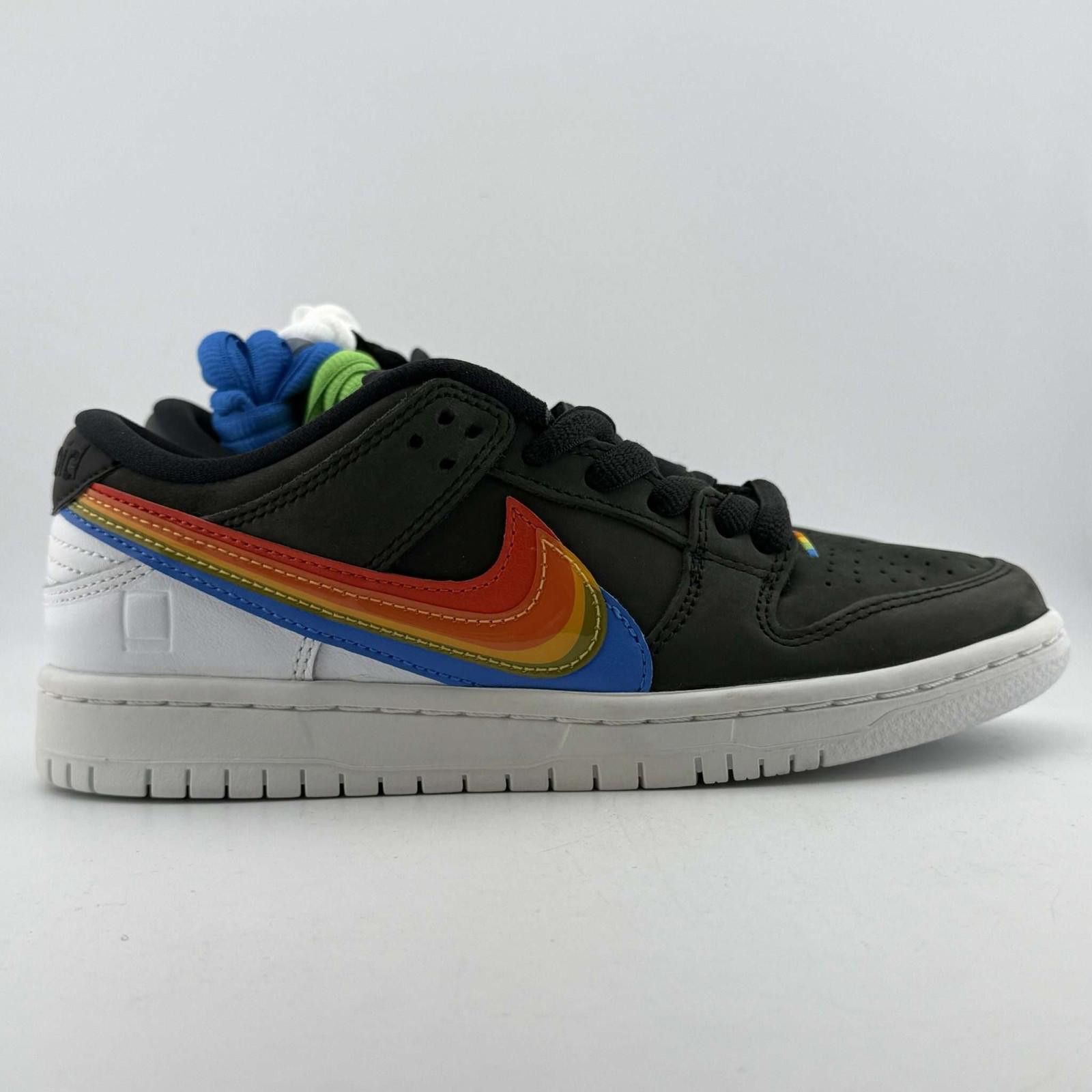 Nike Nike SB Dunk Low Polaroid Black Sneakers US 5 New with Box Size US 5 / EU 37 - 4 Thumbnail