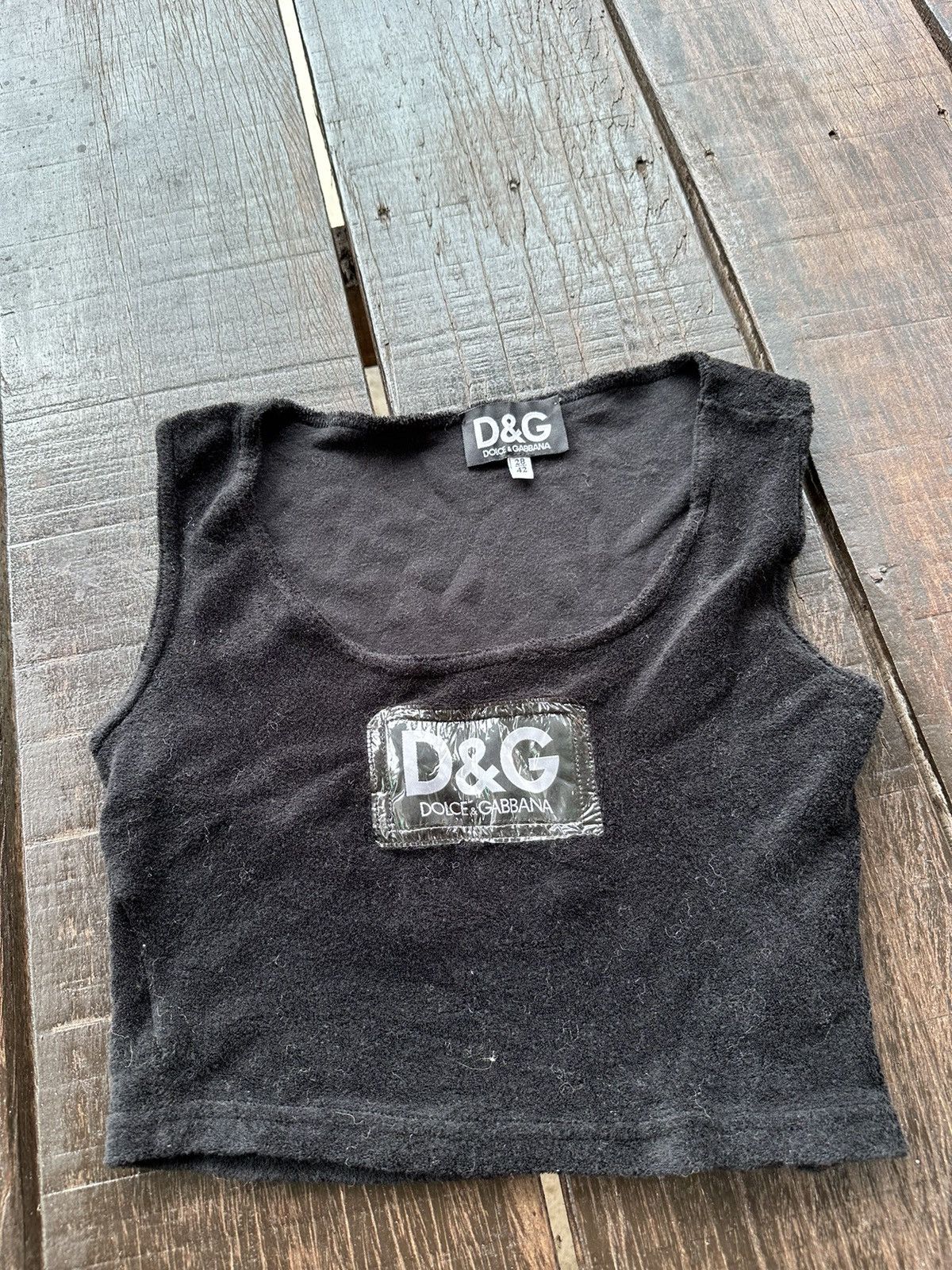 D&G Dolce gabanna crop tank top