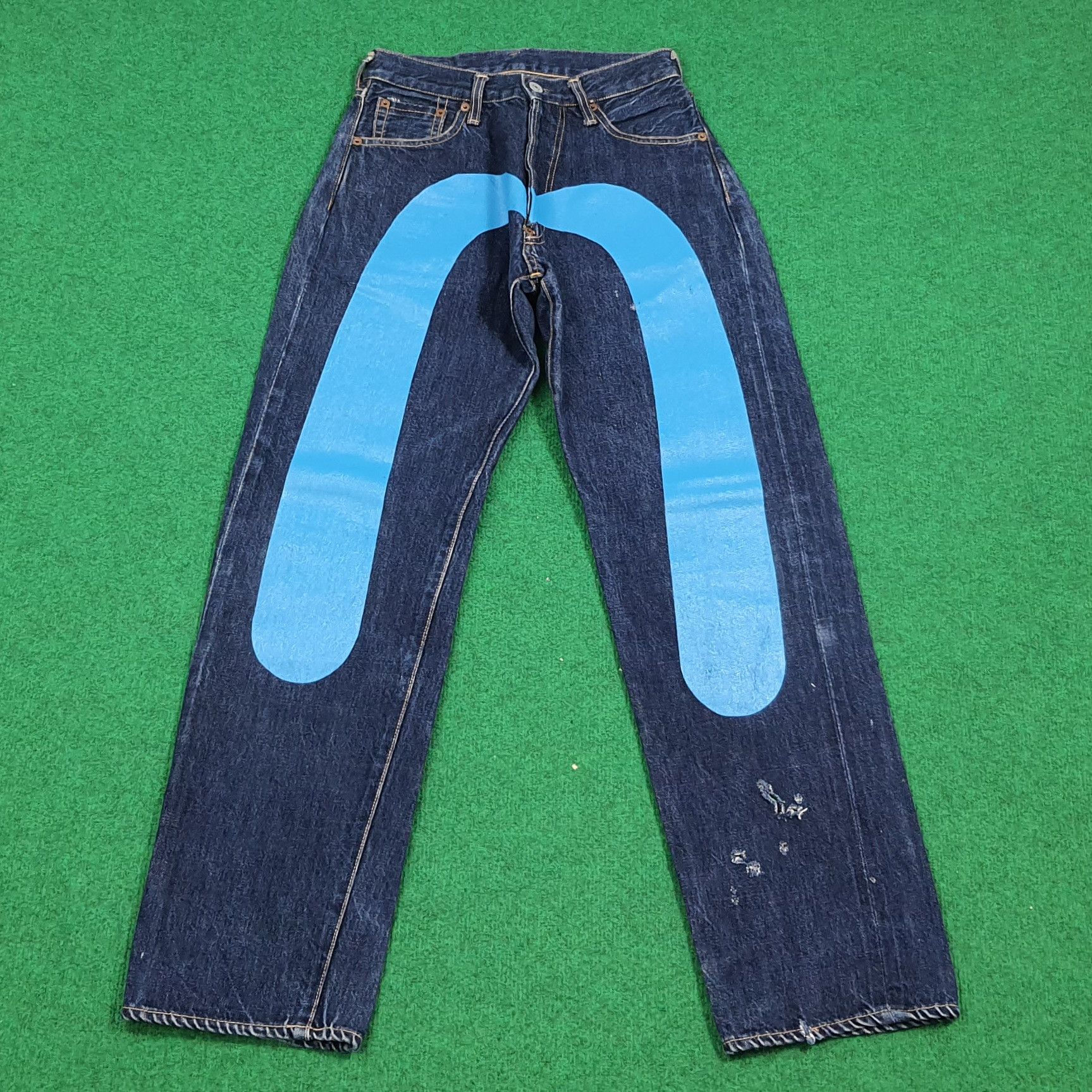 Evisu Vintage Evis Jeans Selvedge Custom Daicock Jeans C280N24 Size 25" / US 0 / IT 36 - 1 Thumbnail