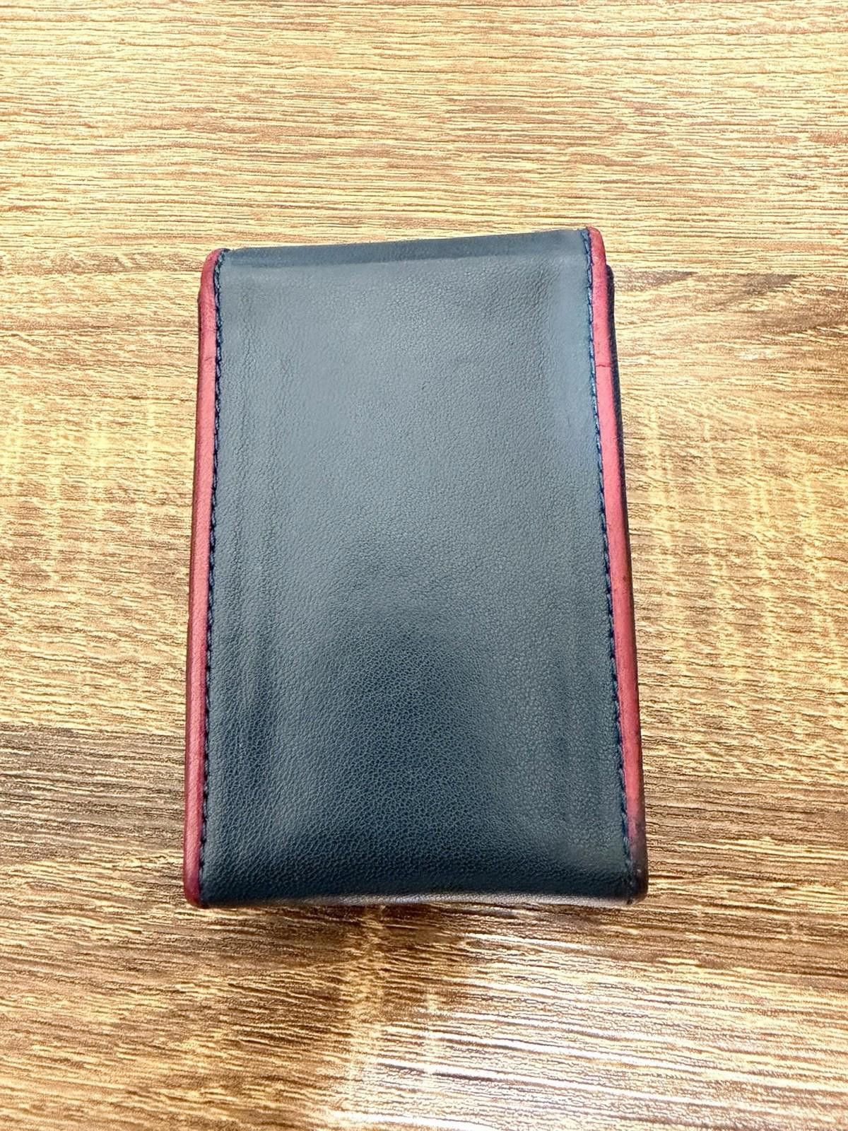 Loewe Loewe Soft Napa Calf Leather Gray(?) Red Boxy Cigarette Case Size ONE SIZE - 7 Thumbnail