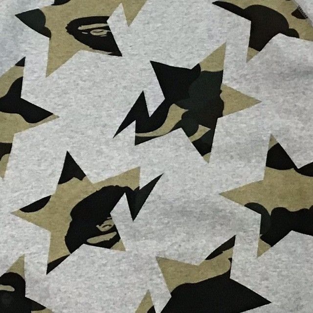 Bape × Nigo BAPE Sta full zip hoodie a bathing ape star BAPE camo NIGO Size US S / EU 44-46 / 1 - 5 Thumbnail