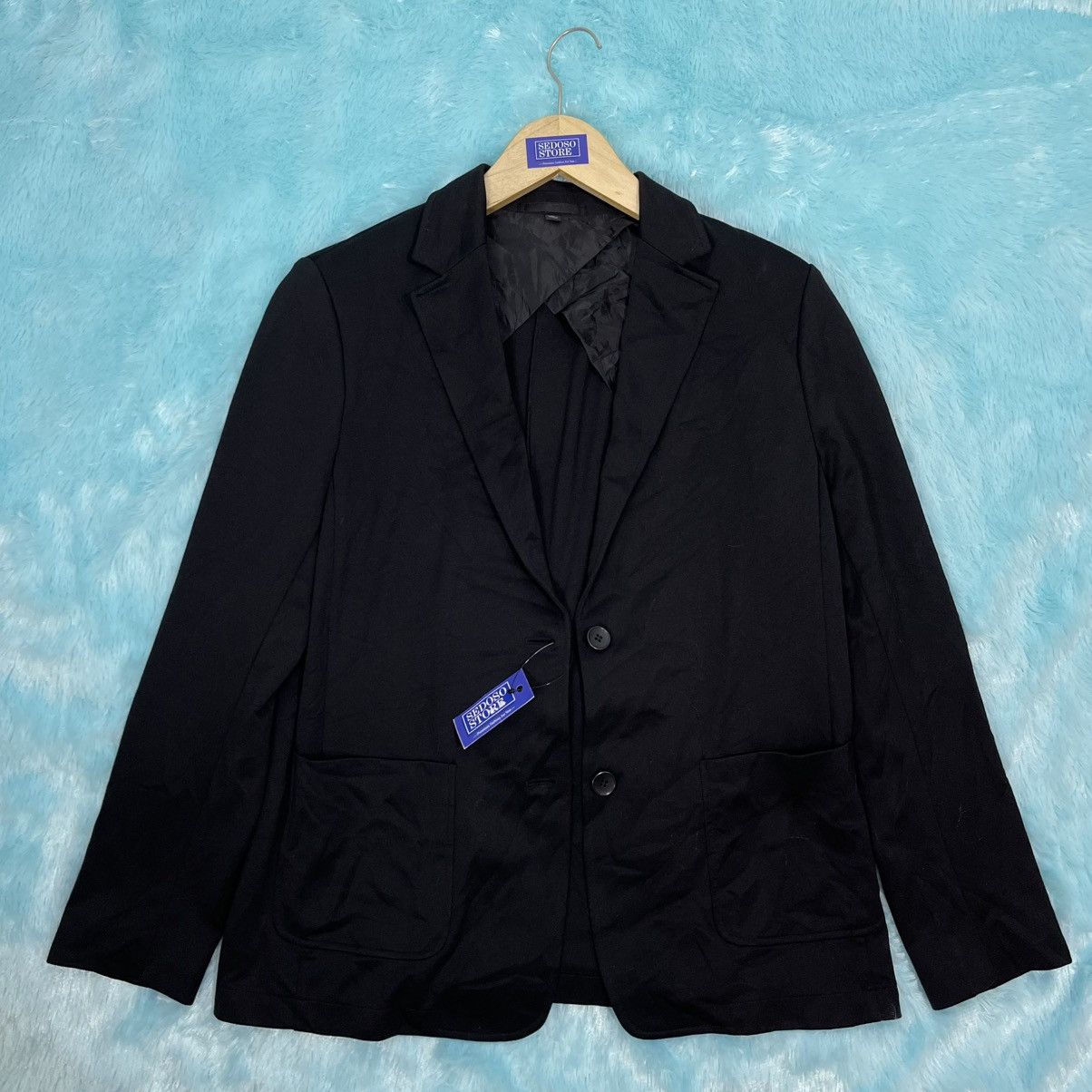 Uniqlo Uniqlo Black Formal Blazer Size XL / US 12-14 / IT 48-50 - 1 Thumbnail