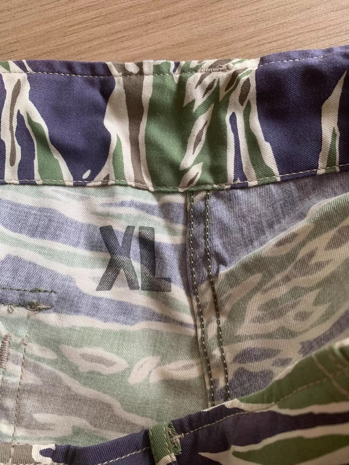 The Real McCoy's The Real McCoy's Tiger Camo 60s Lightweight Cargos XL Size US 36 / EU 52 - 6 Thumbnail
