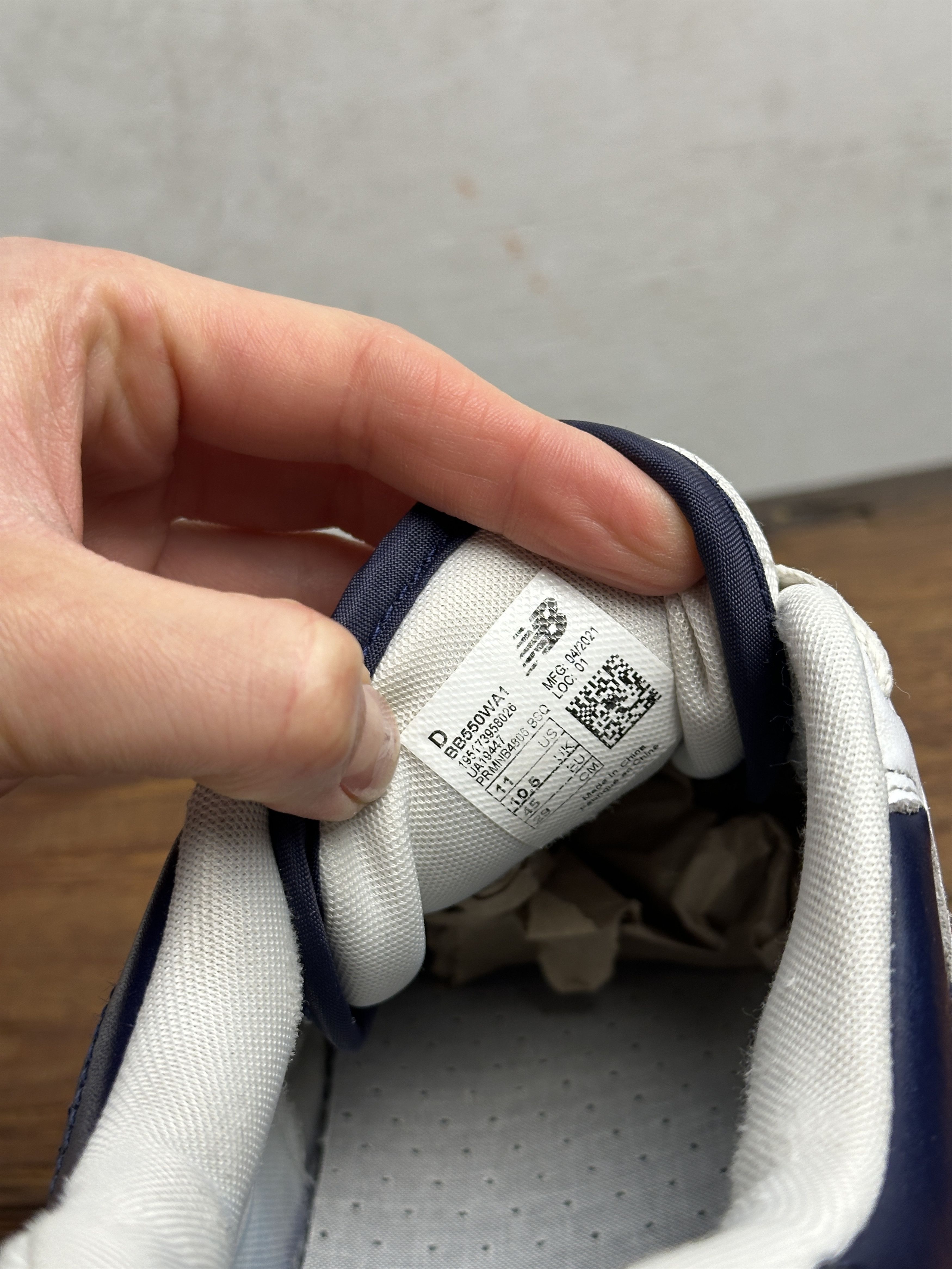 New Balance New Balance 550 Sneakers For Renewal Size US 11 / EU 44 - 15 Thumbnail