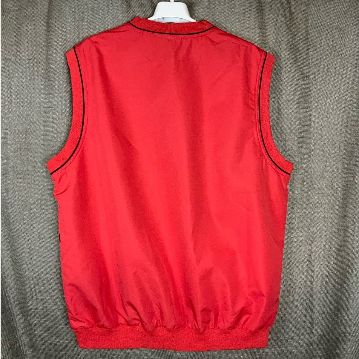 Cutter & Buck Cutter & Buck Climaguard Mens Lined Golf Pullover Vest Red M Size US M / EU 48-50 / 2 - 2 Thumbnail