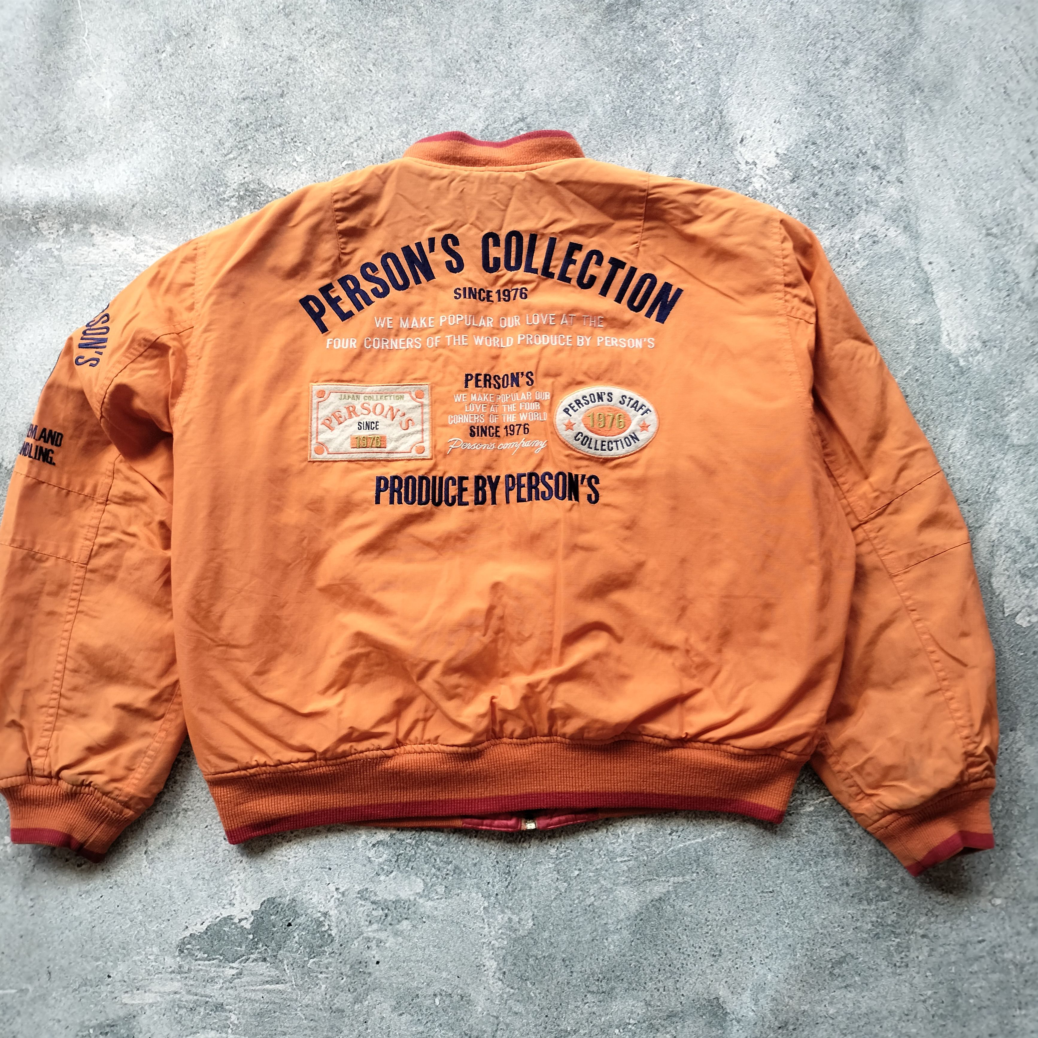 Reversible vintage person's bomber quilted jacket