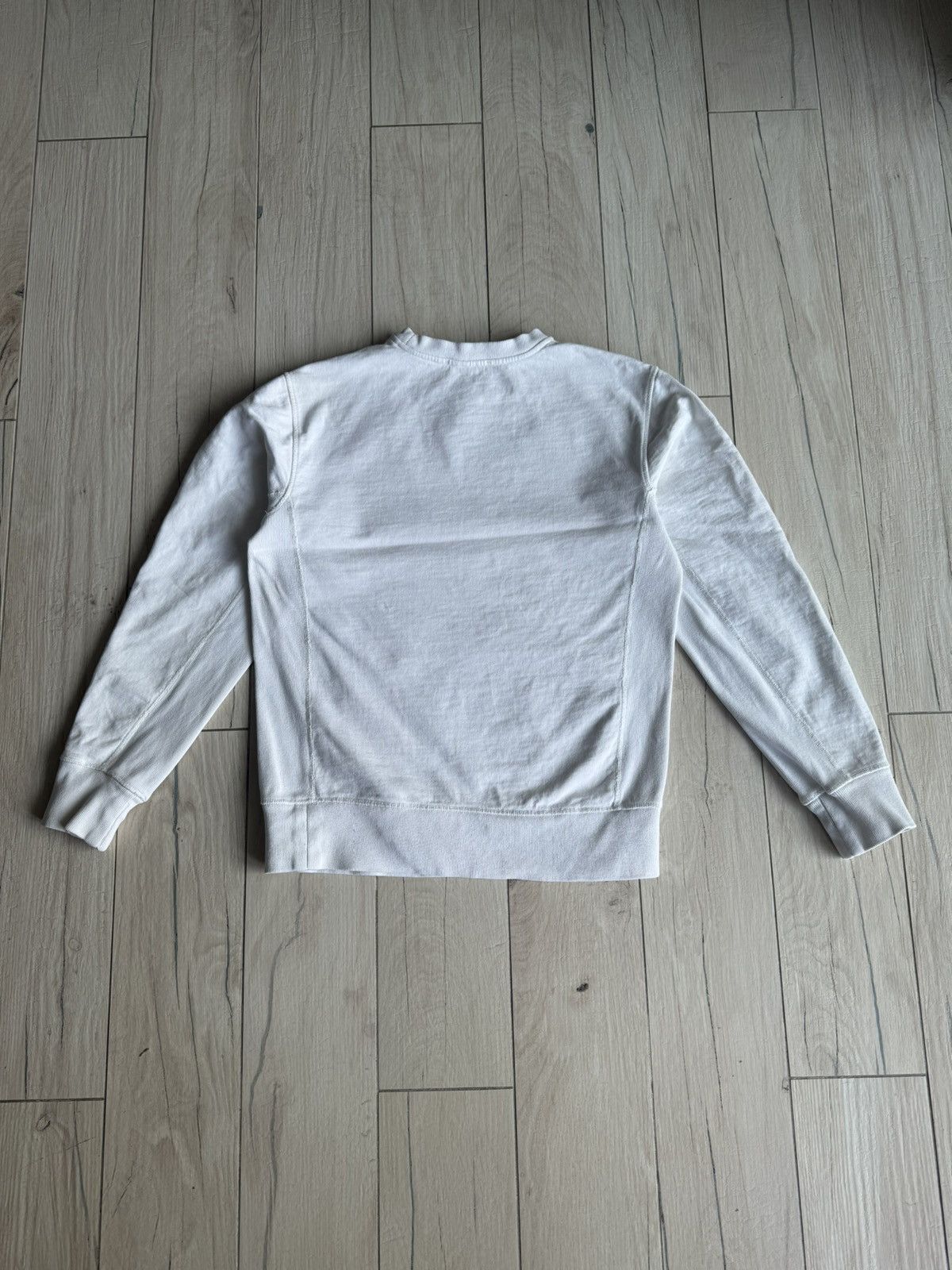 Helmut Lang × Saintwoods Helmut Lang X Saintwoods Taxi Logo White Sweatshirt Size US S / EU 44-46 / 1 - 5 Thumbnail