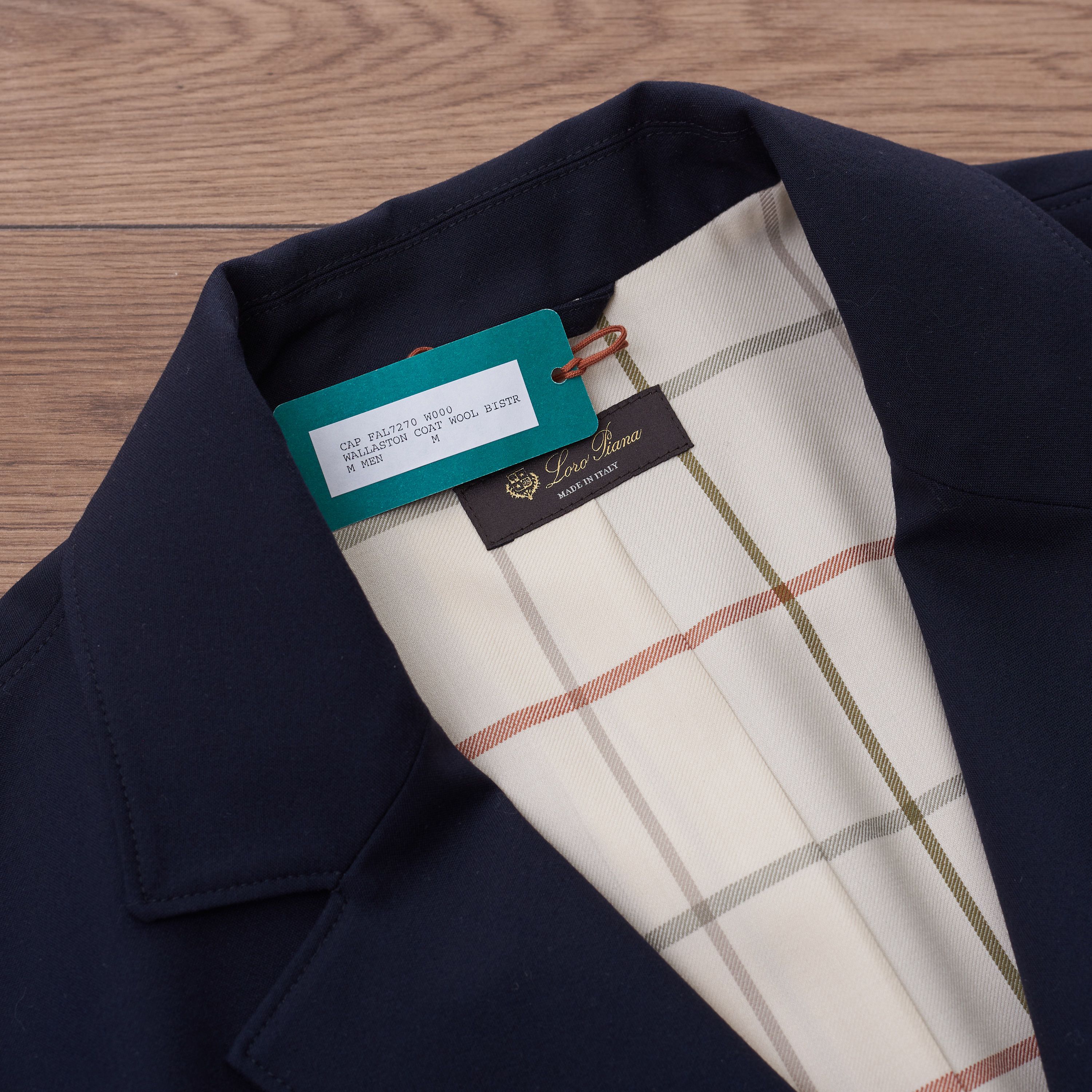 Loro Piana Wallaston Coat In Navy Blue Stretch Wool Size US S / EU 44-46 / 1 - 13 Thumbnail