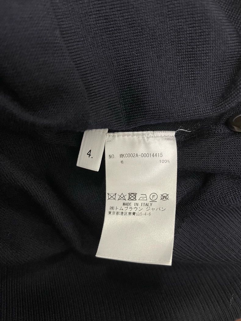 Thom Browne Thom Browne size4 Blue and green wool sweater Size US XL / EU 56 / 4 - 5 Thumbnail
