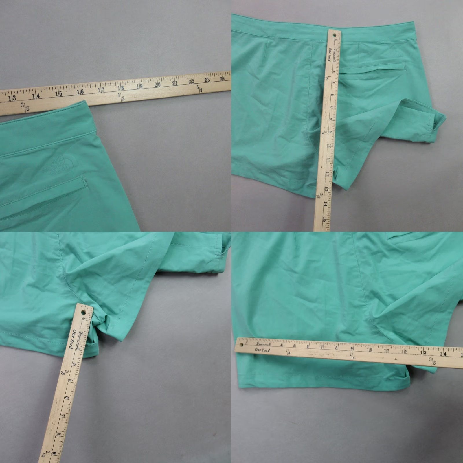 The North Face VINTAGE North Face Shorts Womens 12 Casual Chino Pockets Lightweight Green Size 34" / US 12 / IT 48 - 8 Thumbnail